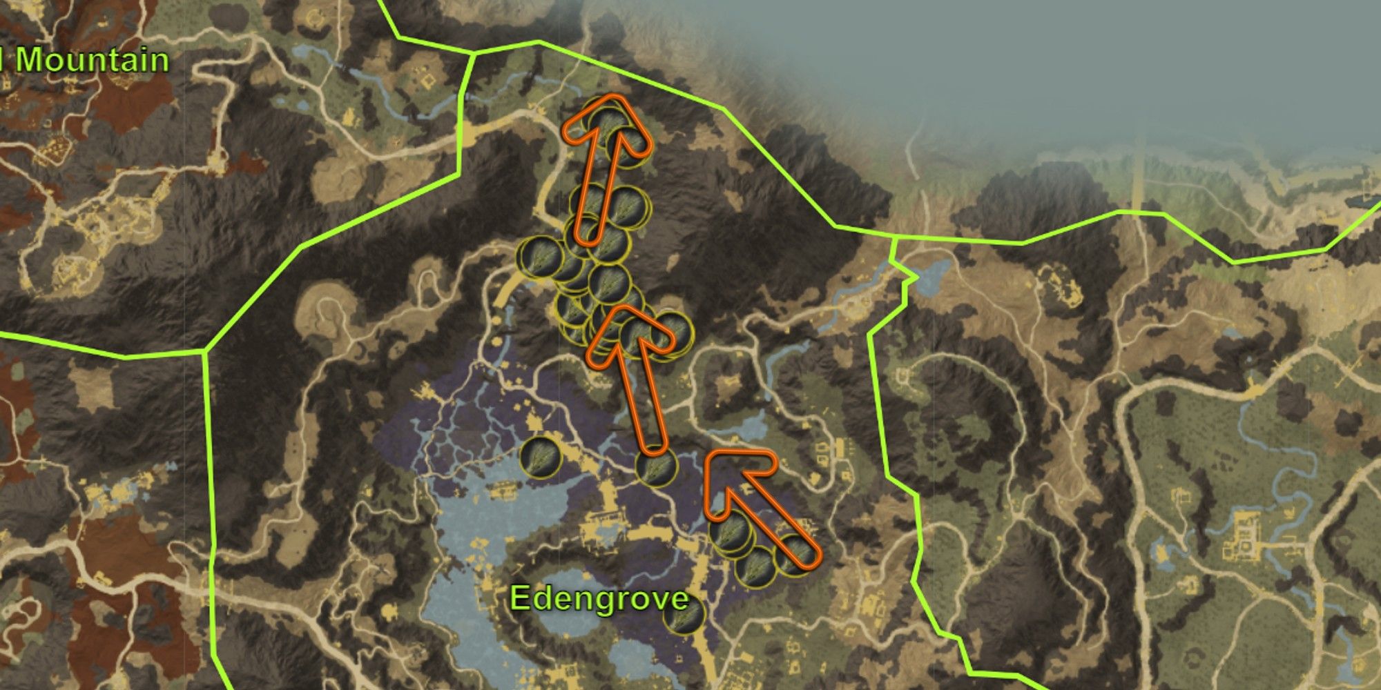 New World Edengrove Wirefiber Route