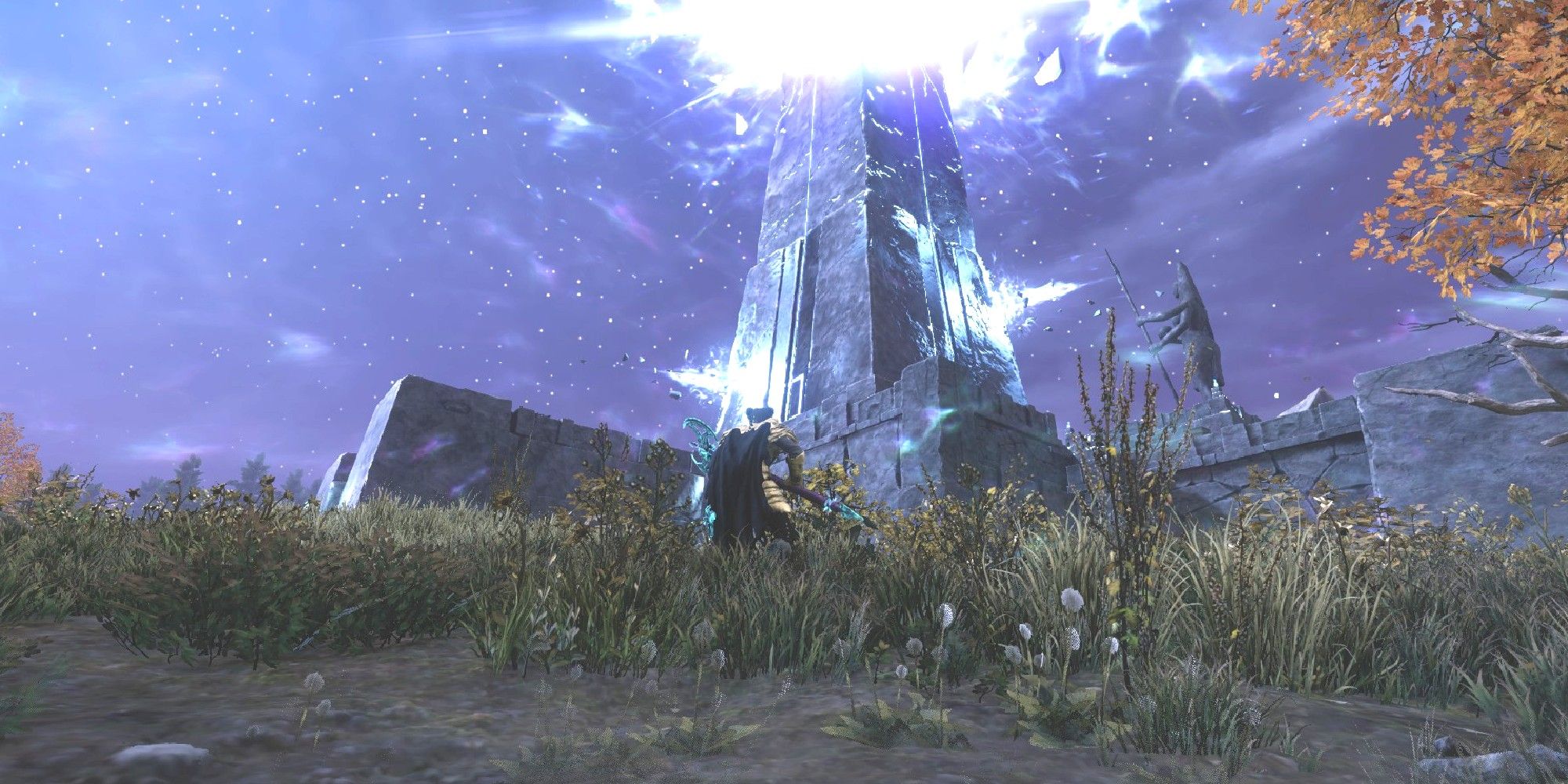 New World starstone barrows from exterior