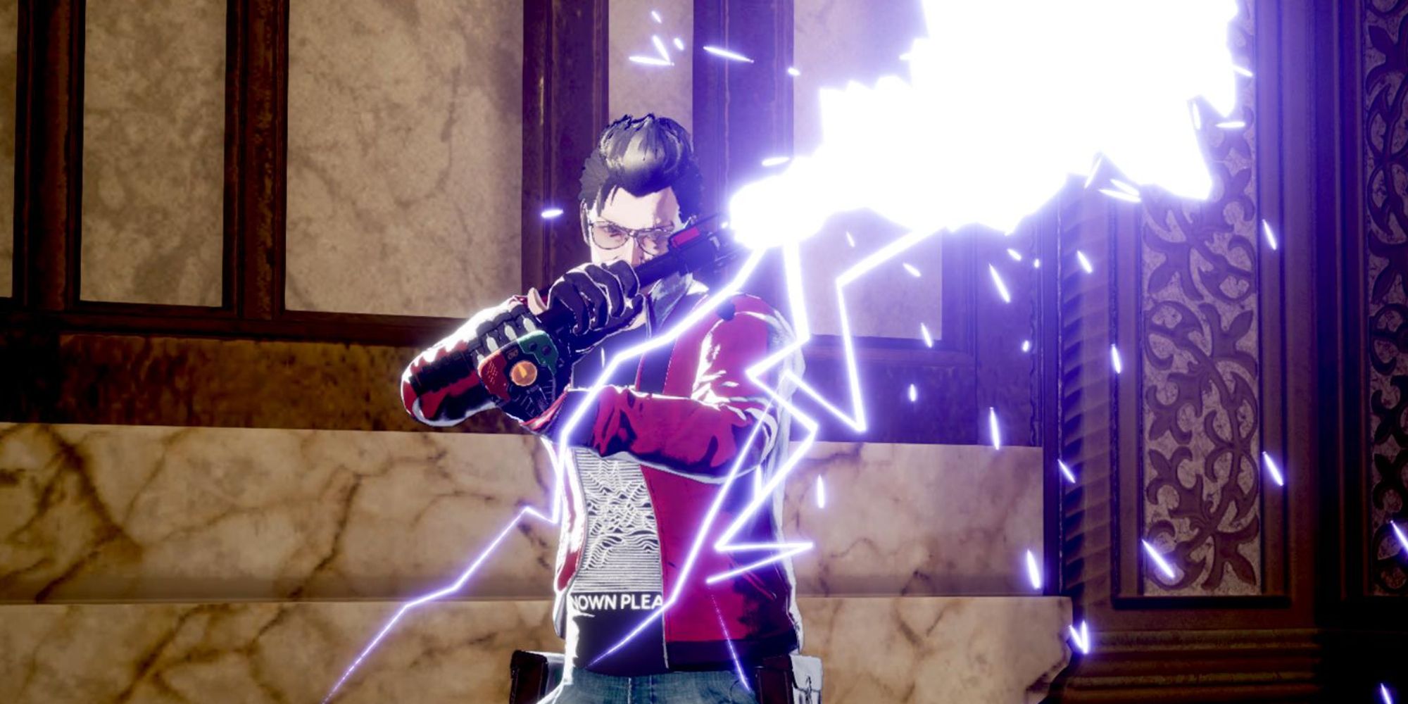 No More Heroes 3 Screenshot Of Protagonist With Weapon