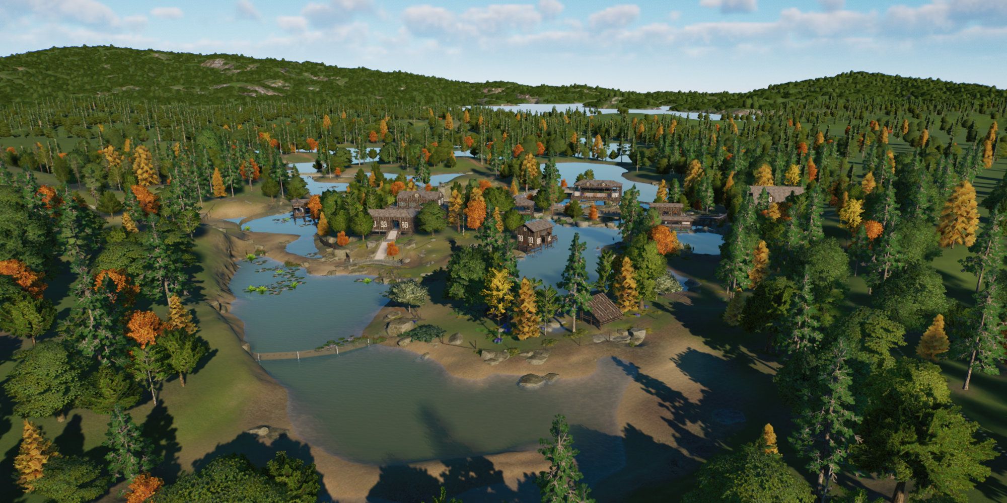 Planet Zoo NA Scenario zoo
