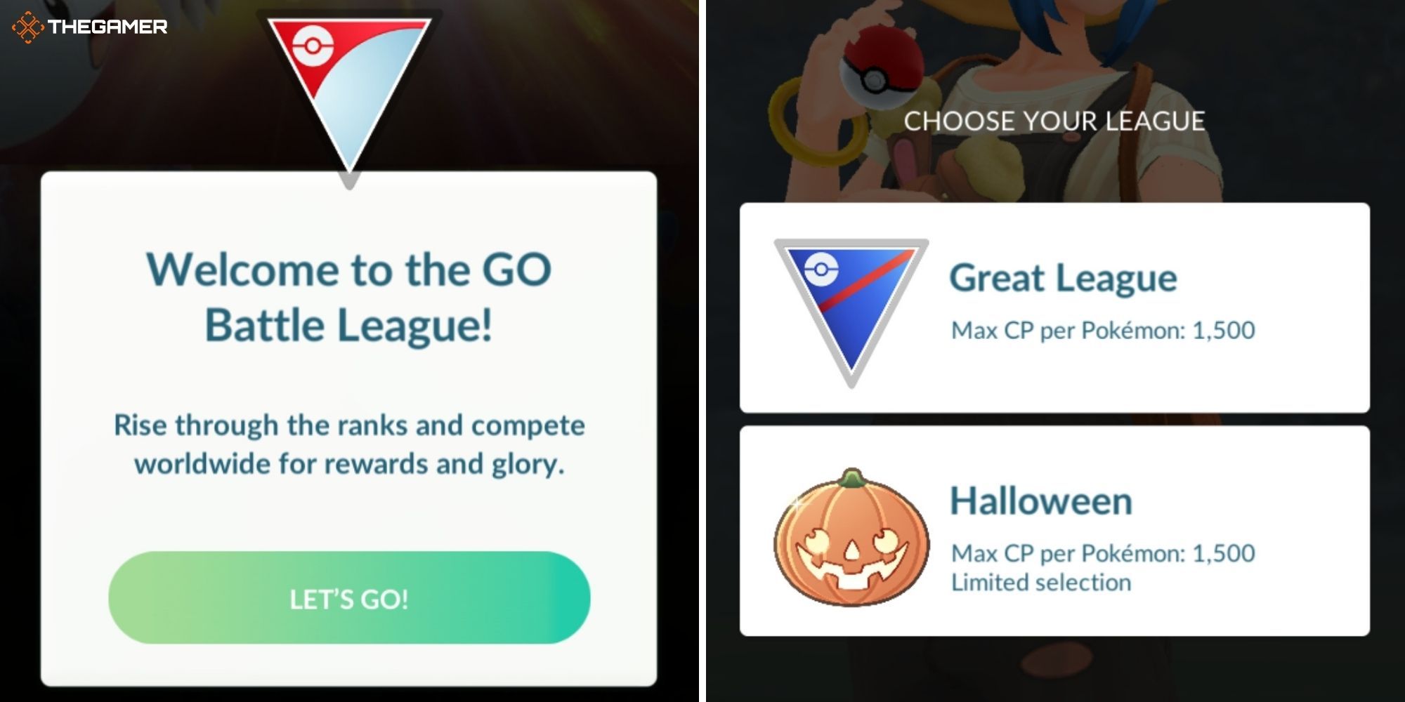 Pokemon GO GO Battle League, Choosing a League