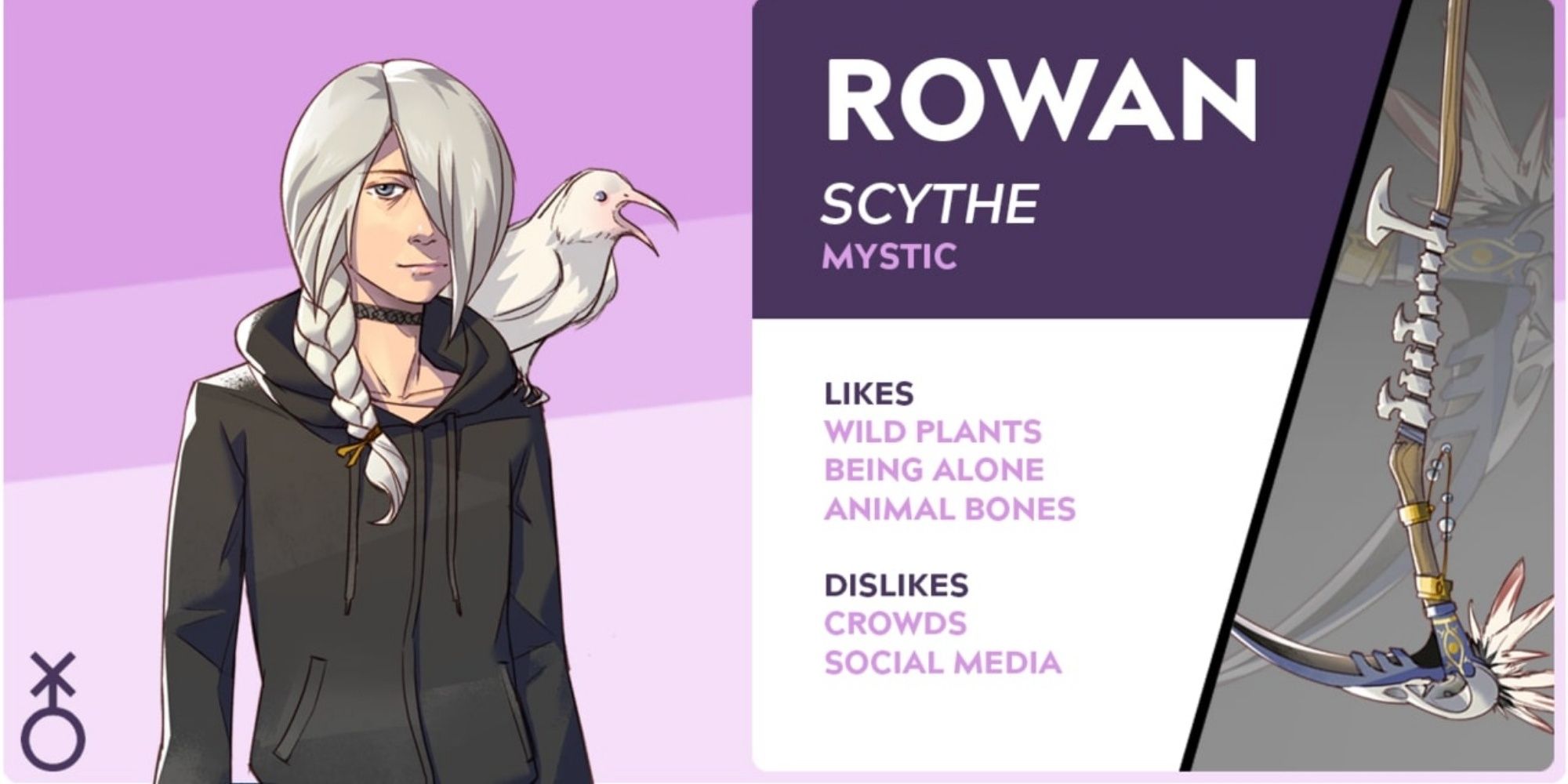 Rowan's likes and dislikes in Boyfriend Dungeon