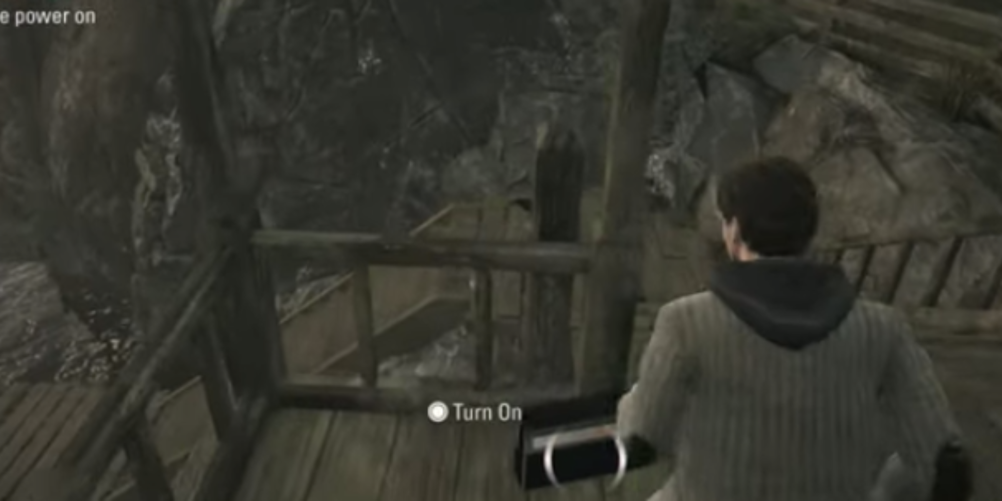 Alan Wake Remastered radio 1 cabin back porch video game screenshot