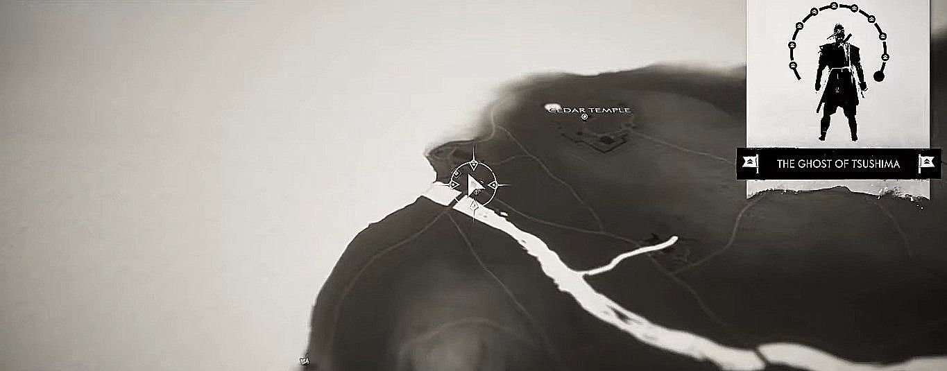 Map of Mongol artifact in Silk Farm