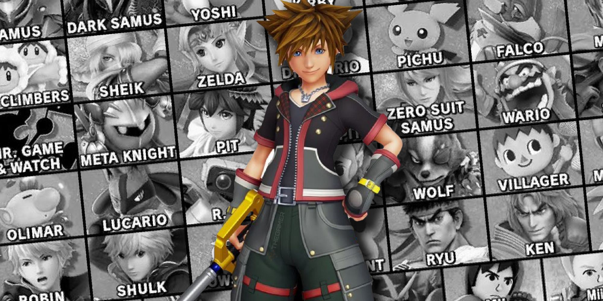 Sora Smash Bros Roster