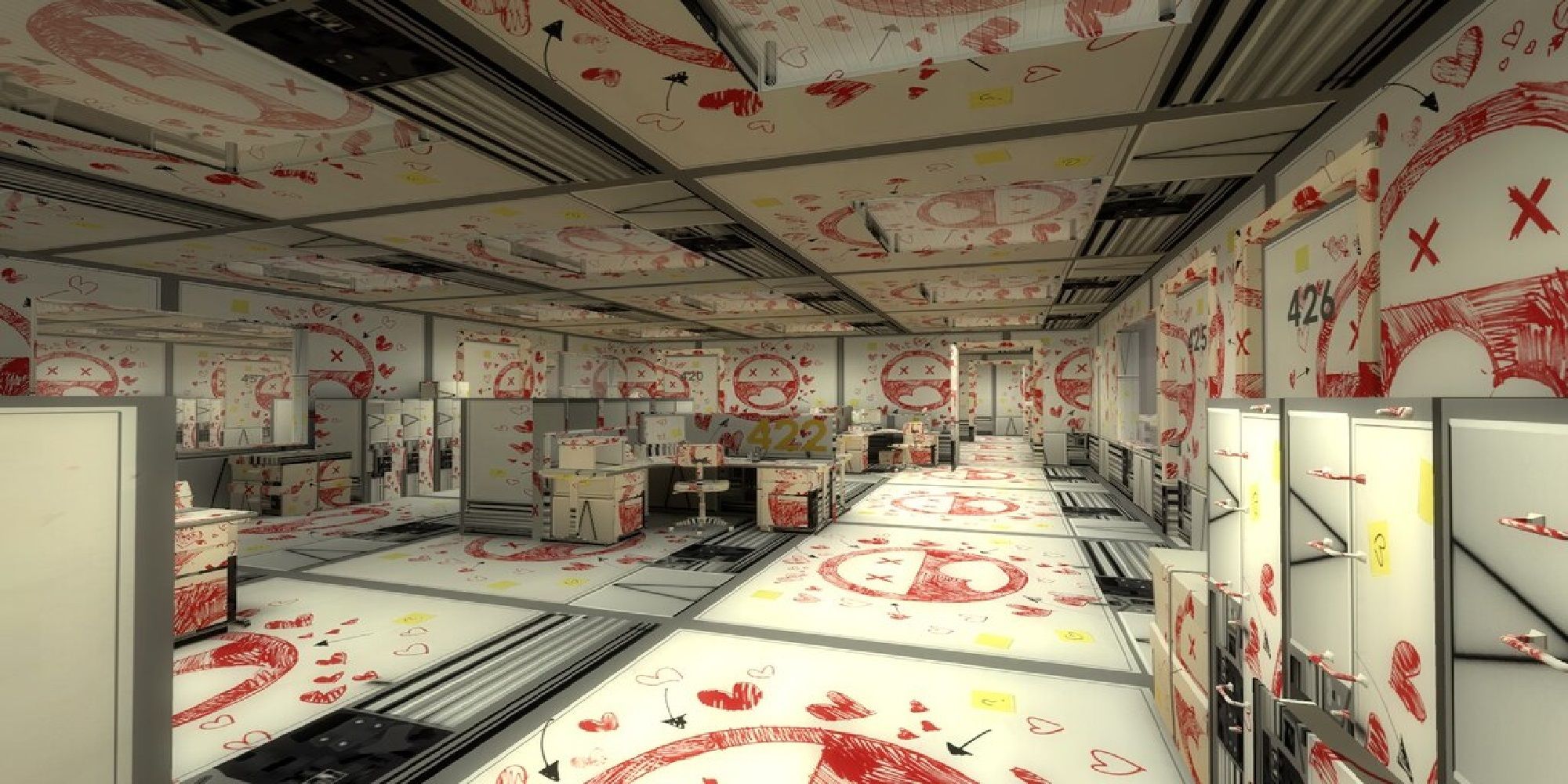 Stanley Parable Facepunch Texture In The Main Office