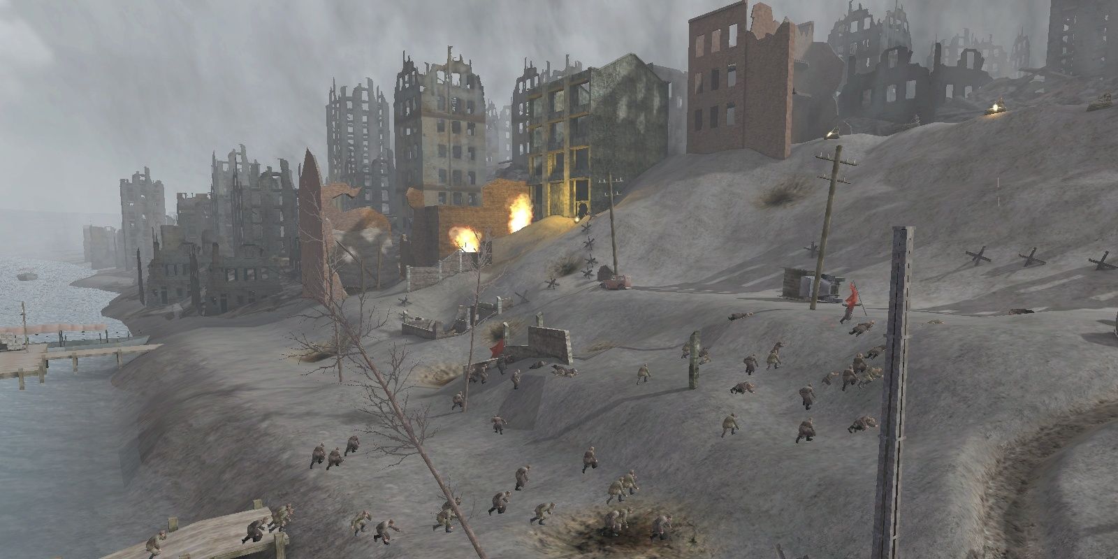 Storming Stalingrad in Call of Duty