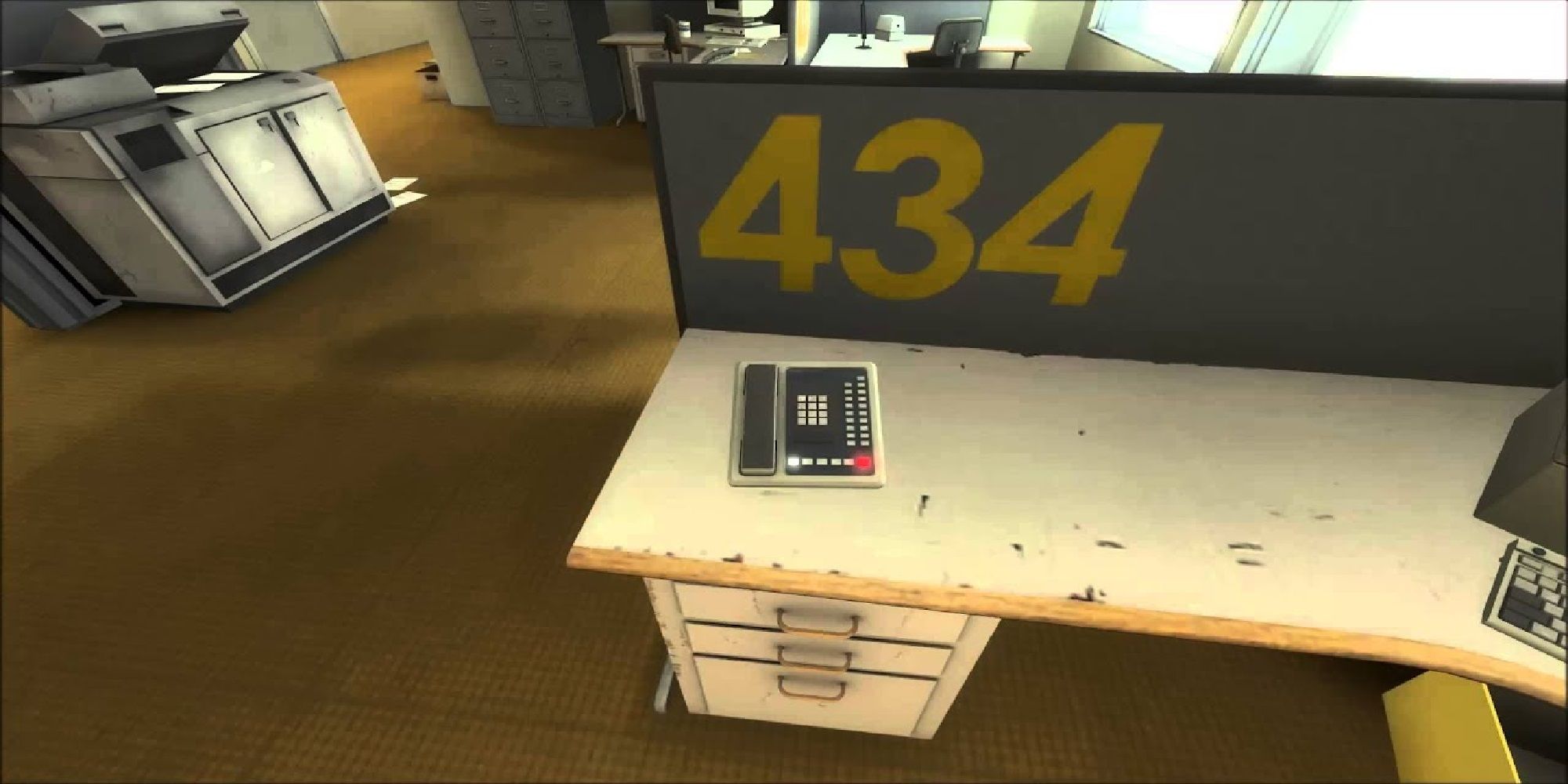 The Stanley Parable Answering Machine On 434's Desk