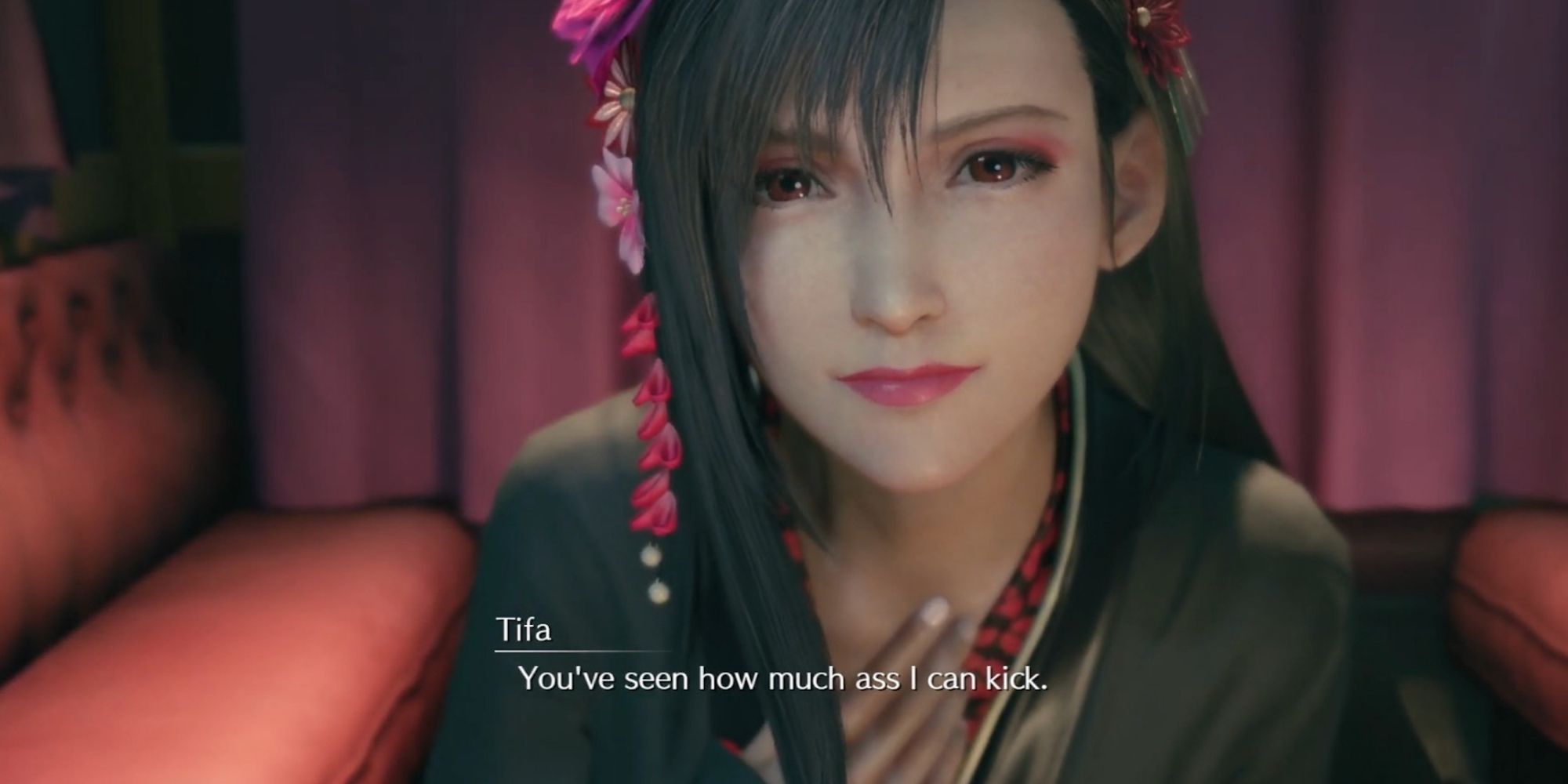Tife leans forward.