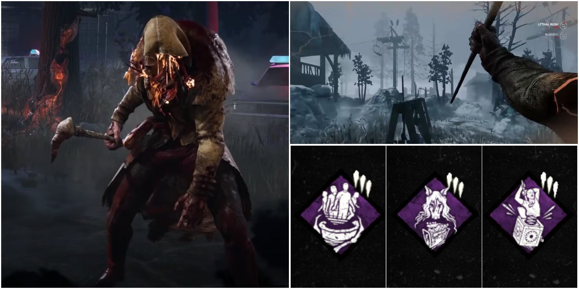 Dead By Daylight: The Blight, Rush Attack And Perks