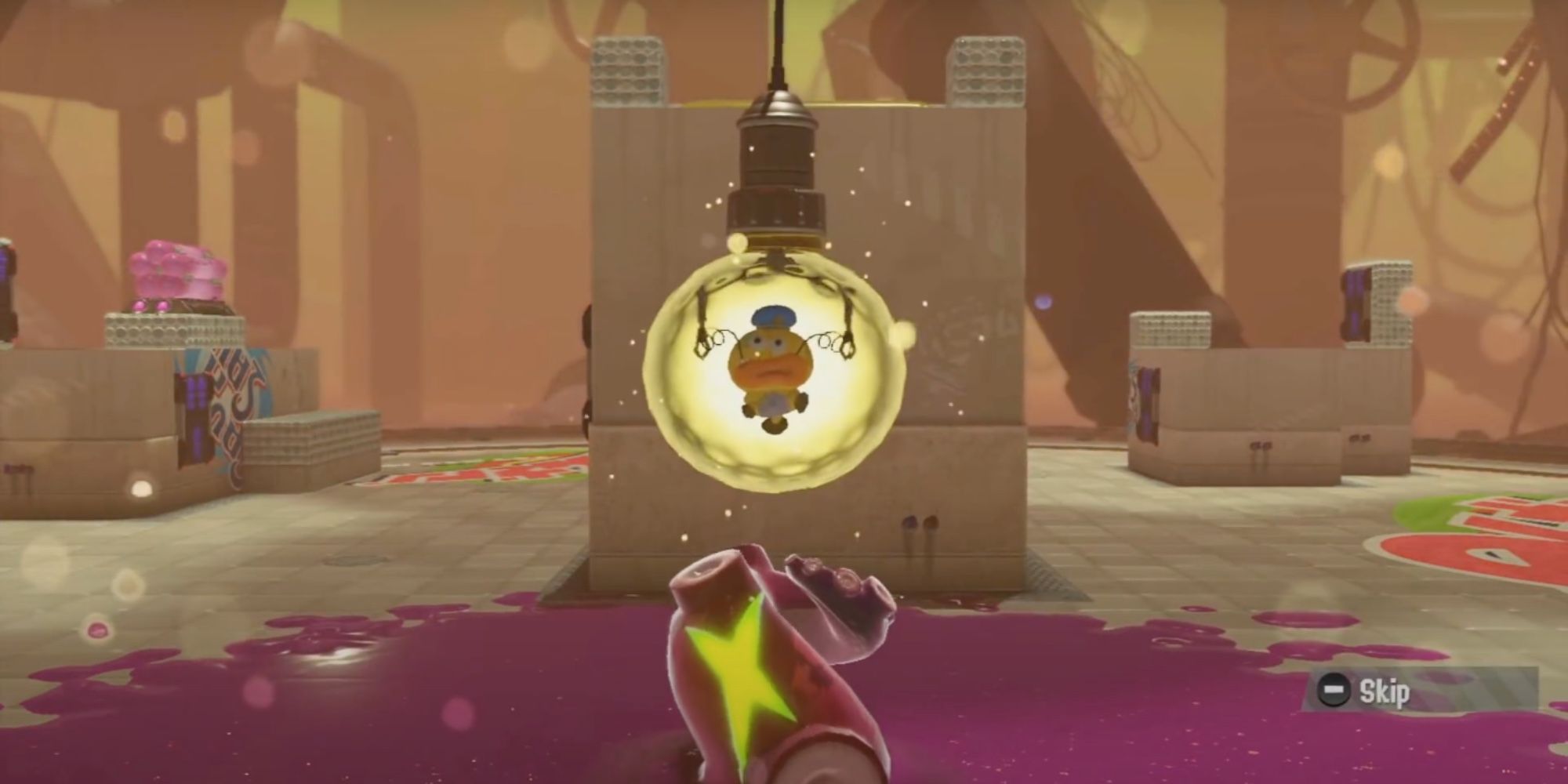 a zapfish in splatoon