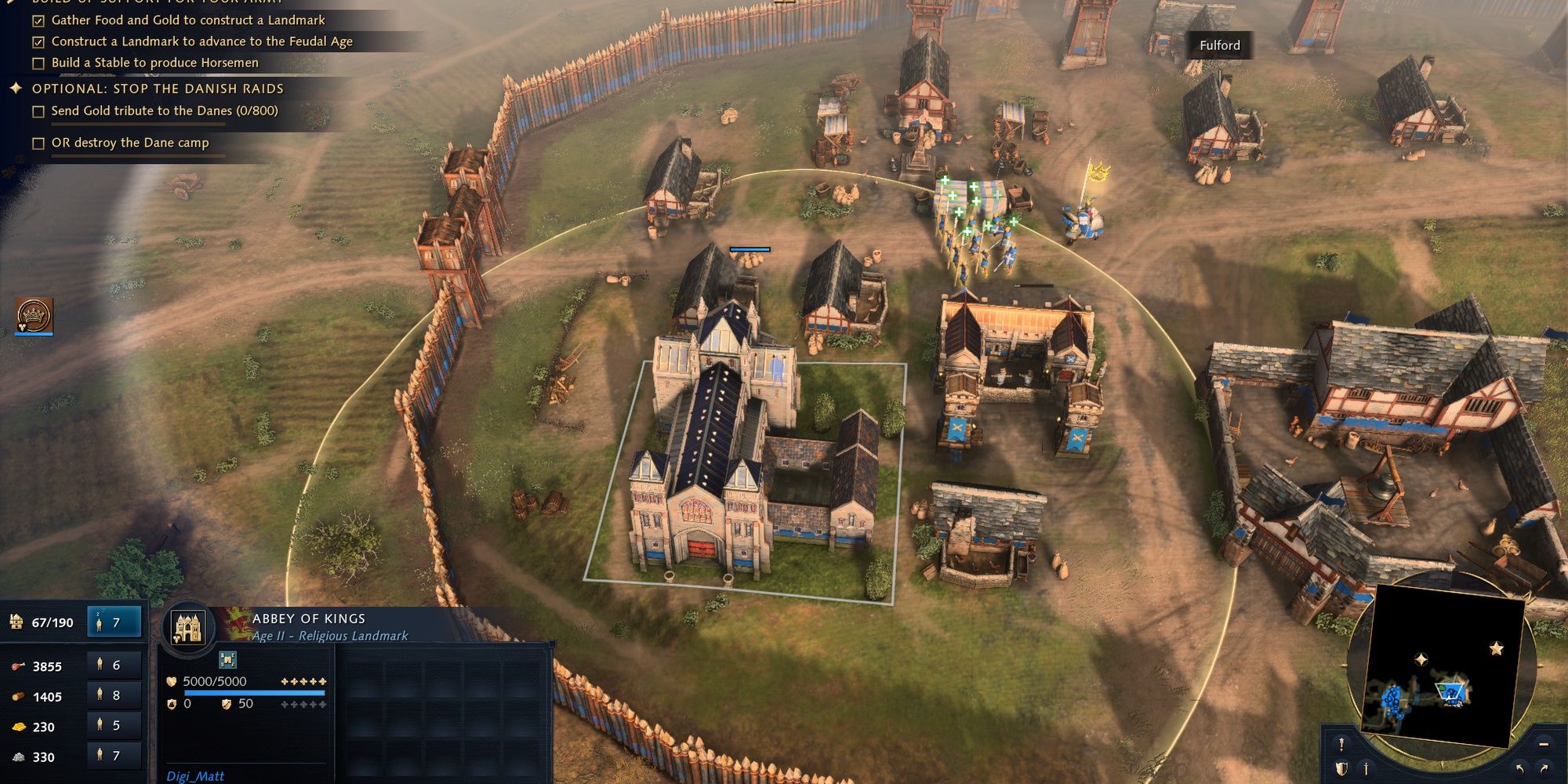 Age Of Empires IV: The Ingame UI And Its Minimal Design
