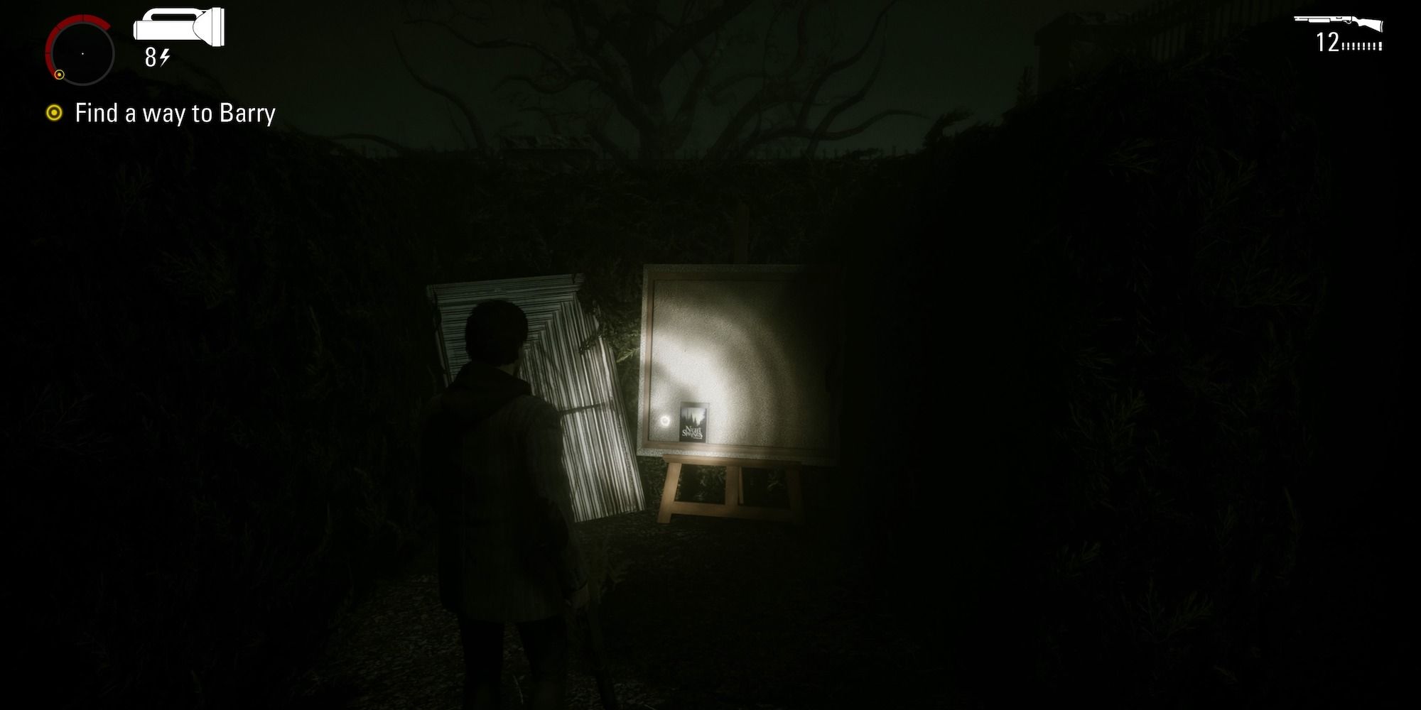 alan wake first night spring game hedge maze