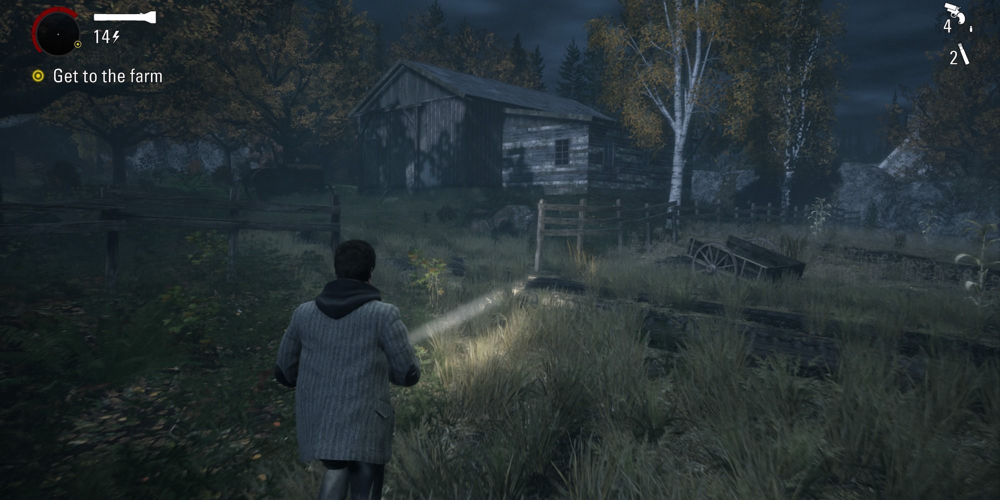 alan wake house with chest