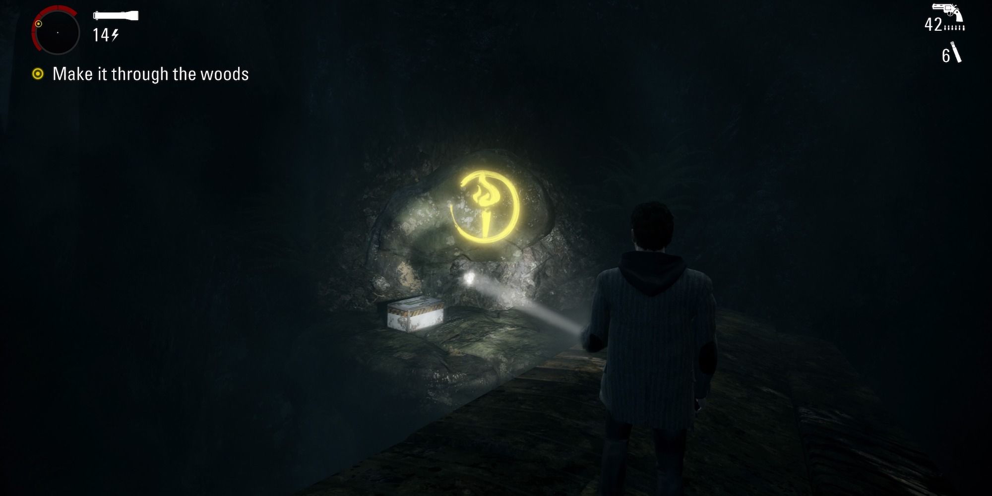 alan wake plane wing 7th chest