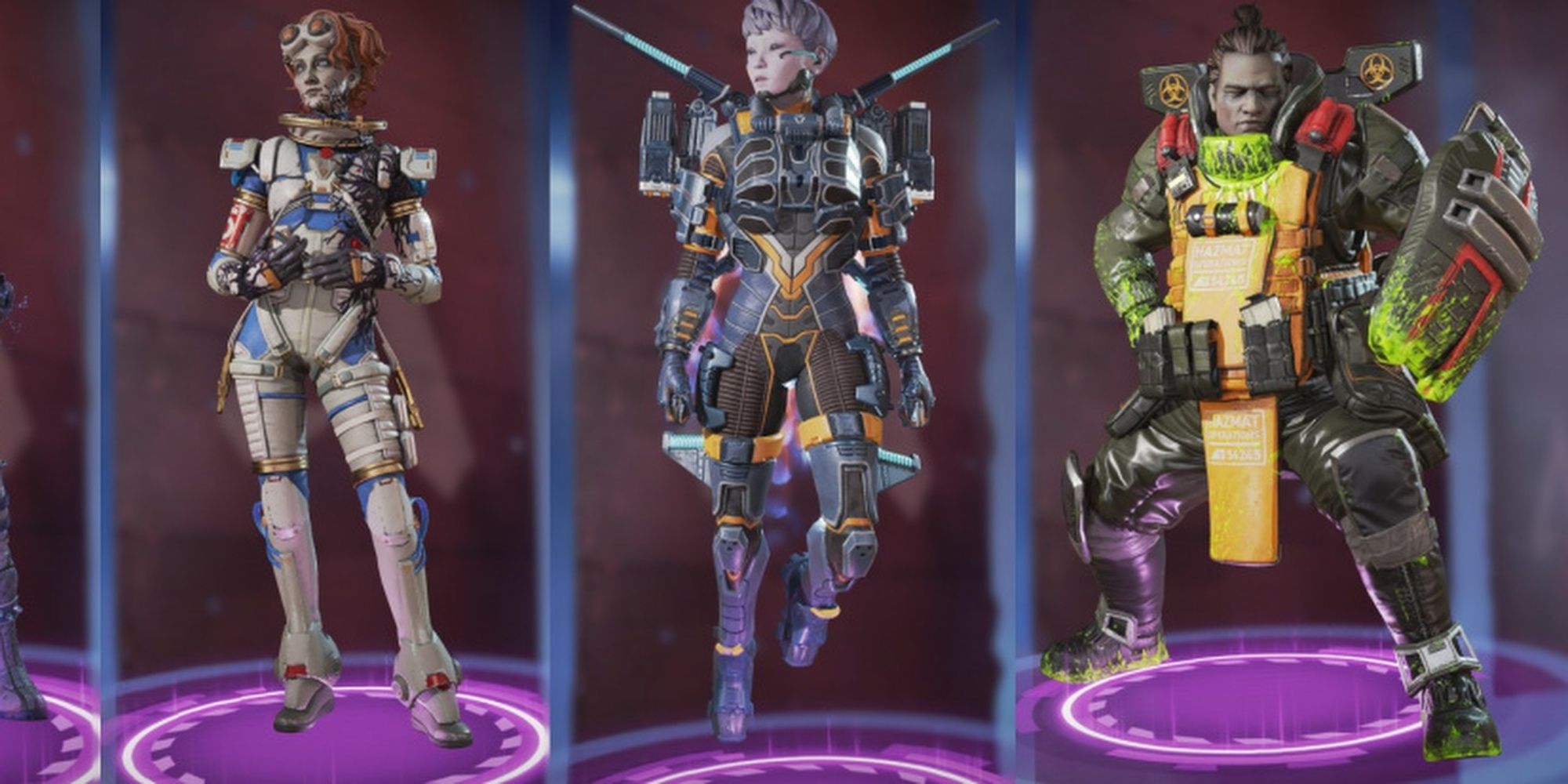 Apex Legends Halloween Update Monsters Within Valkyrie Horizon Gibraltar Skins