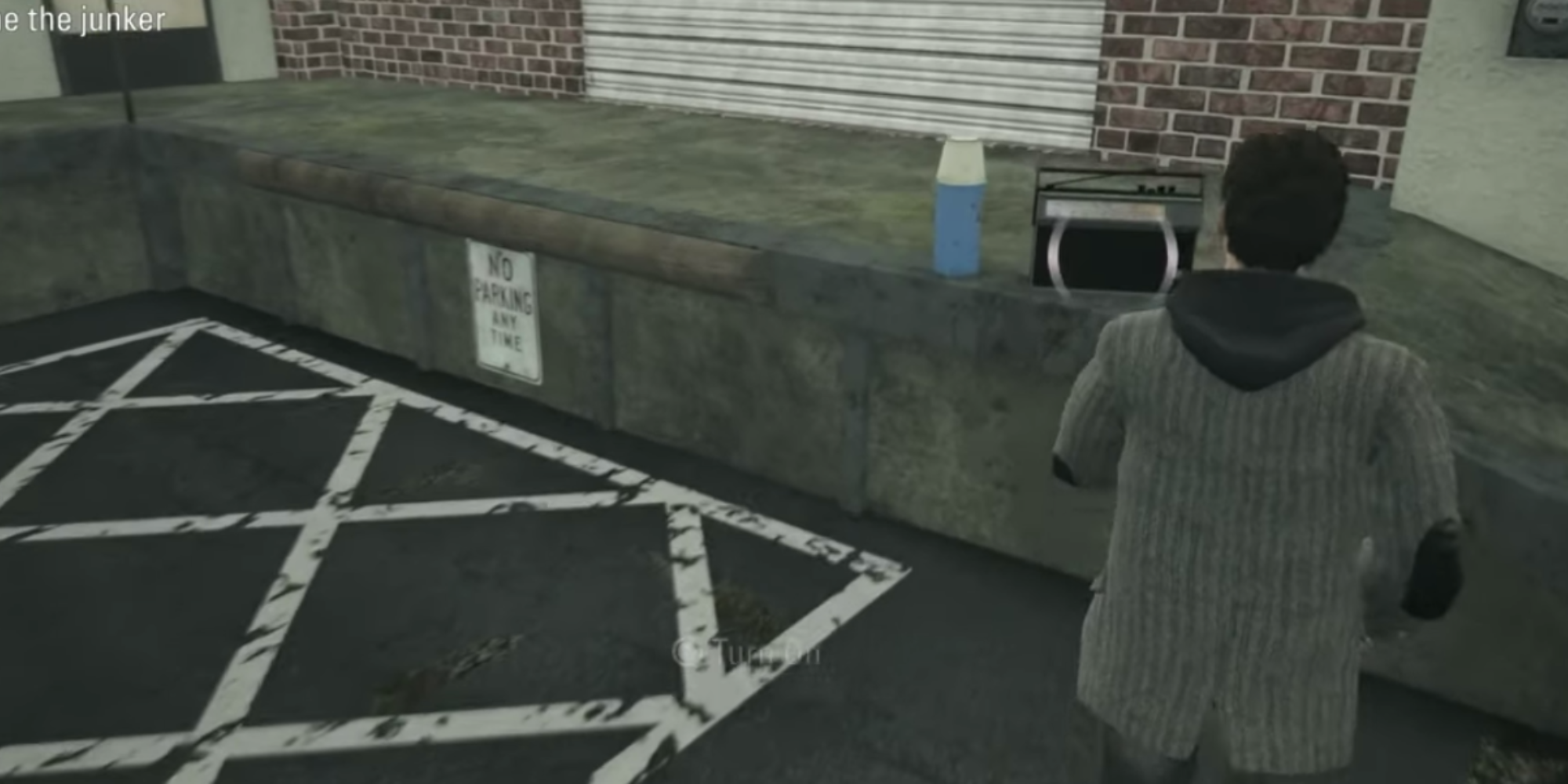 Alan Wake Remastered Radio sheriff station parking lot video game screenshot