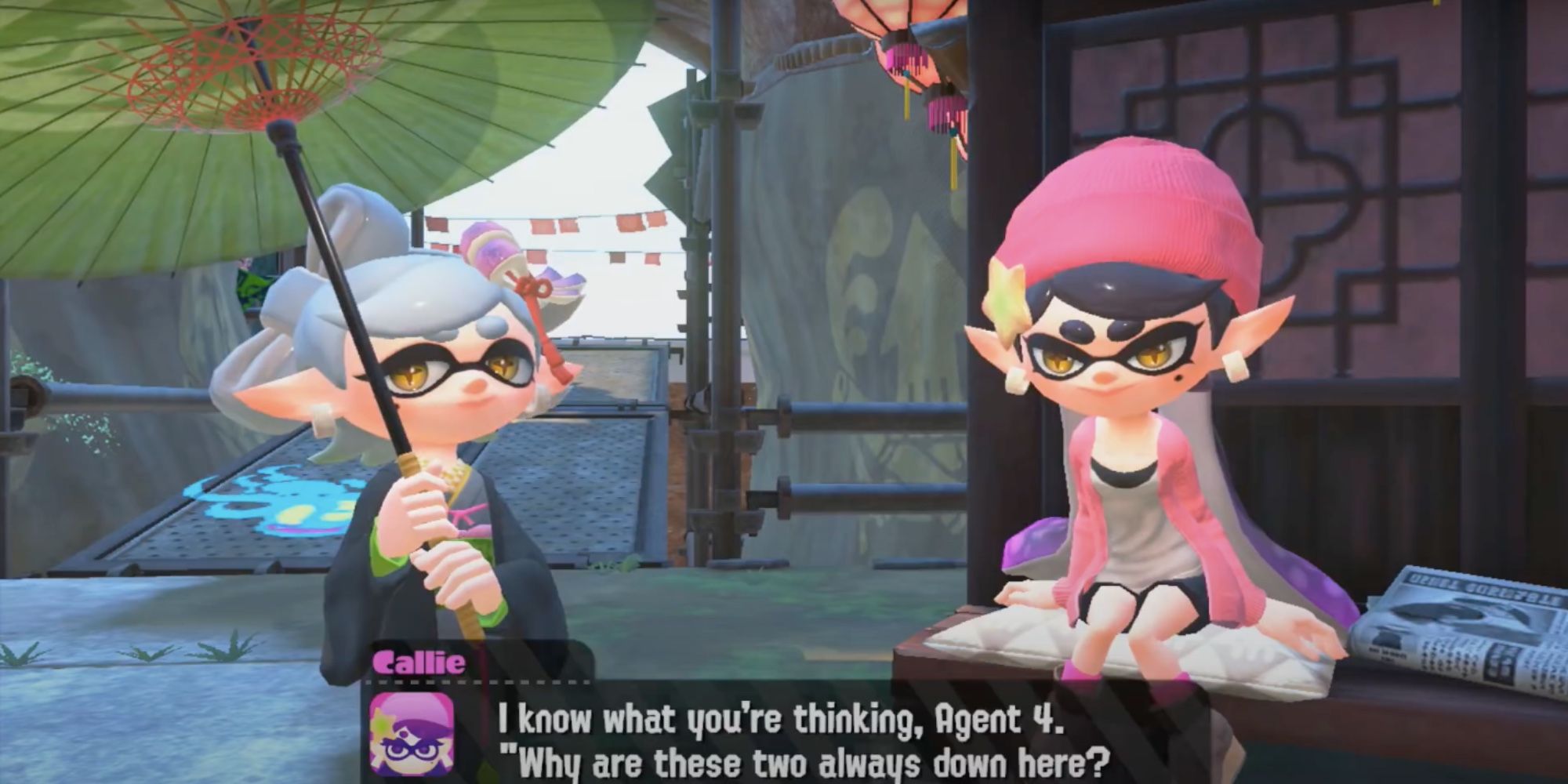 callie and marie in splatoon 2