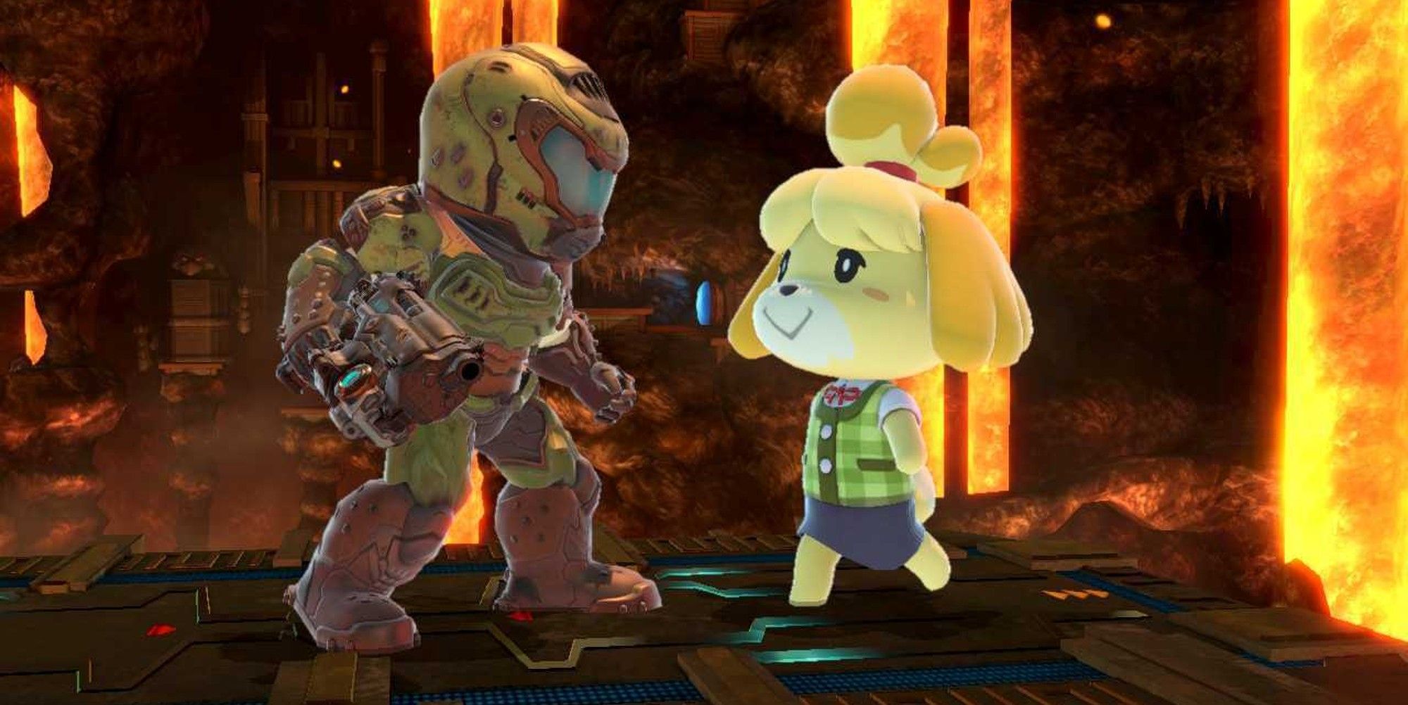 doomguy isabelle smash ultimate