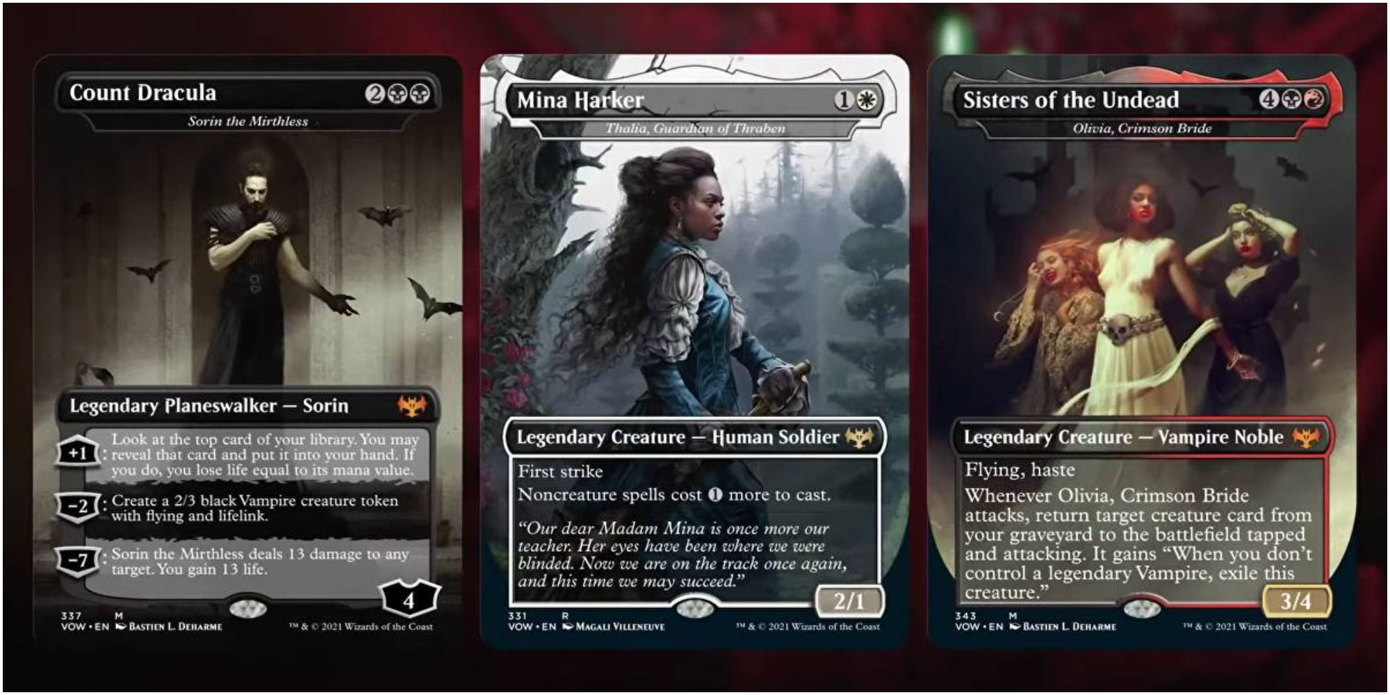 dracula cards mtg