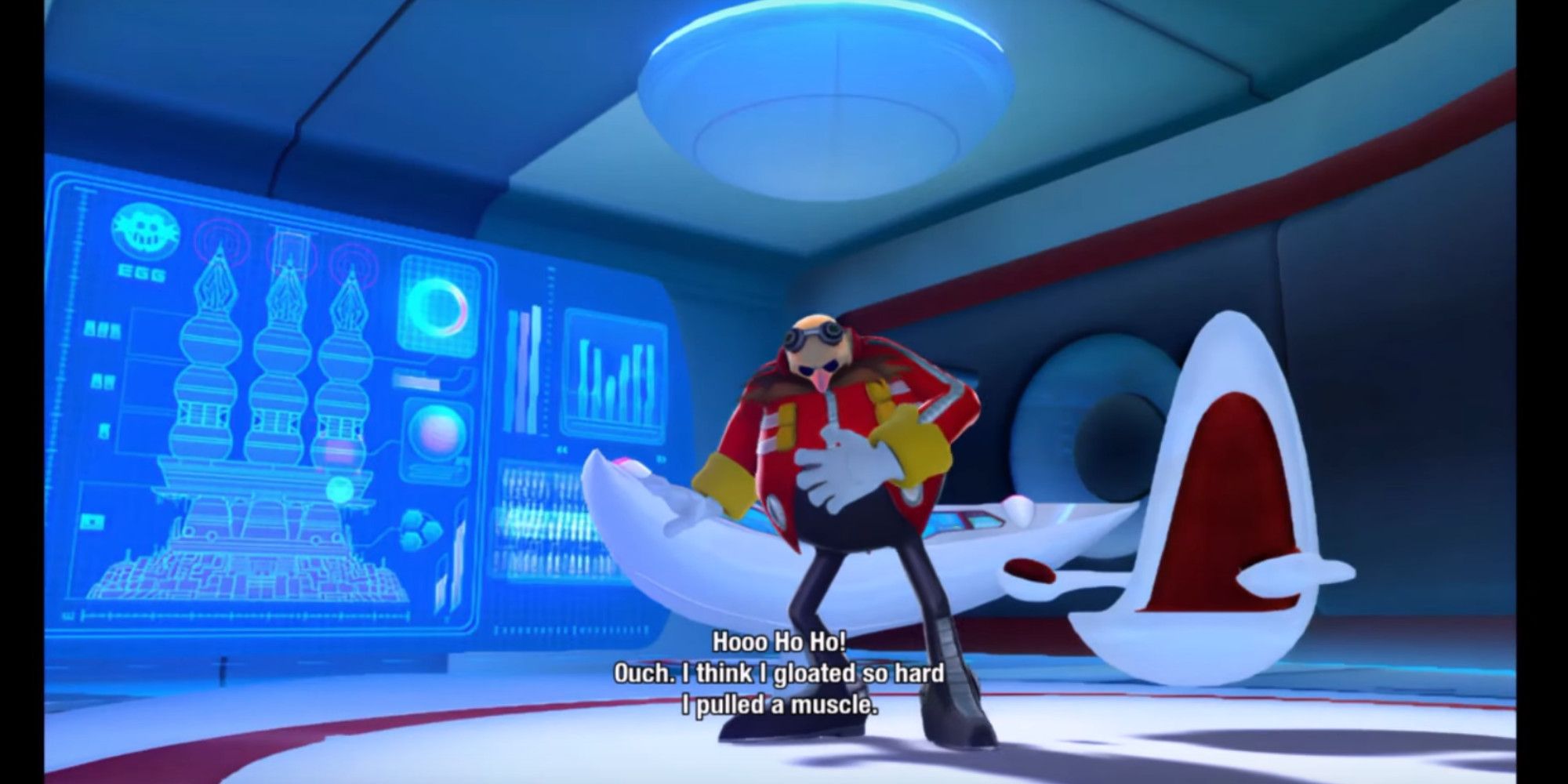Dr. Eggman talking smack