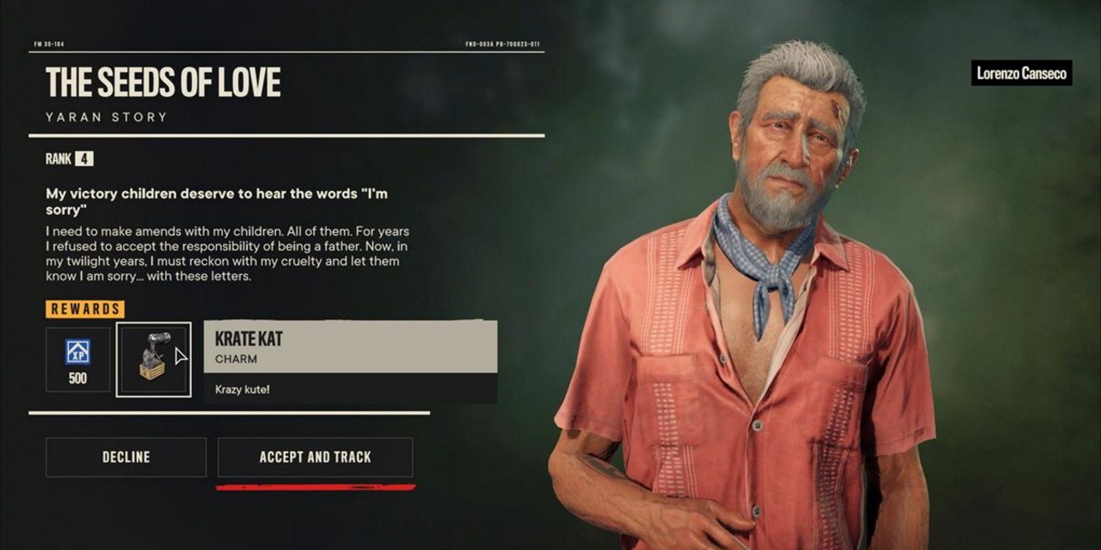 far cry 6 seeds of love 