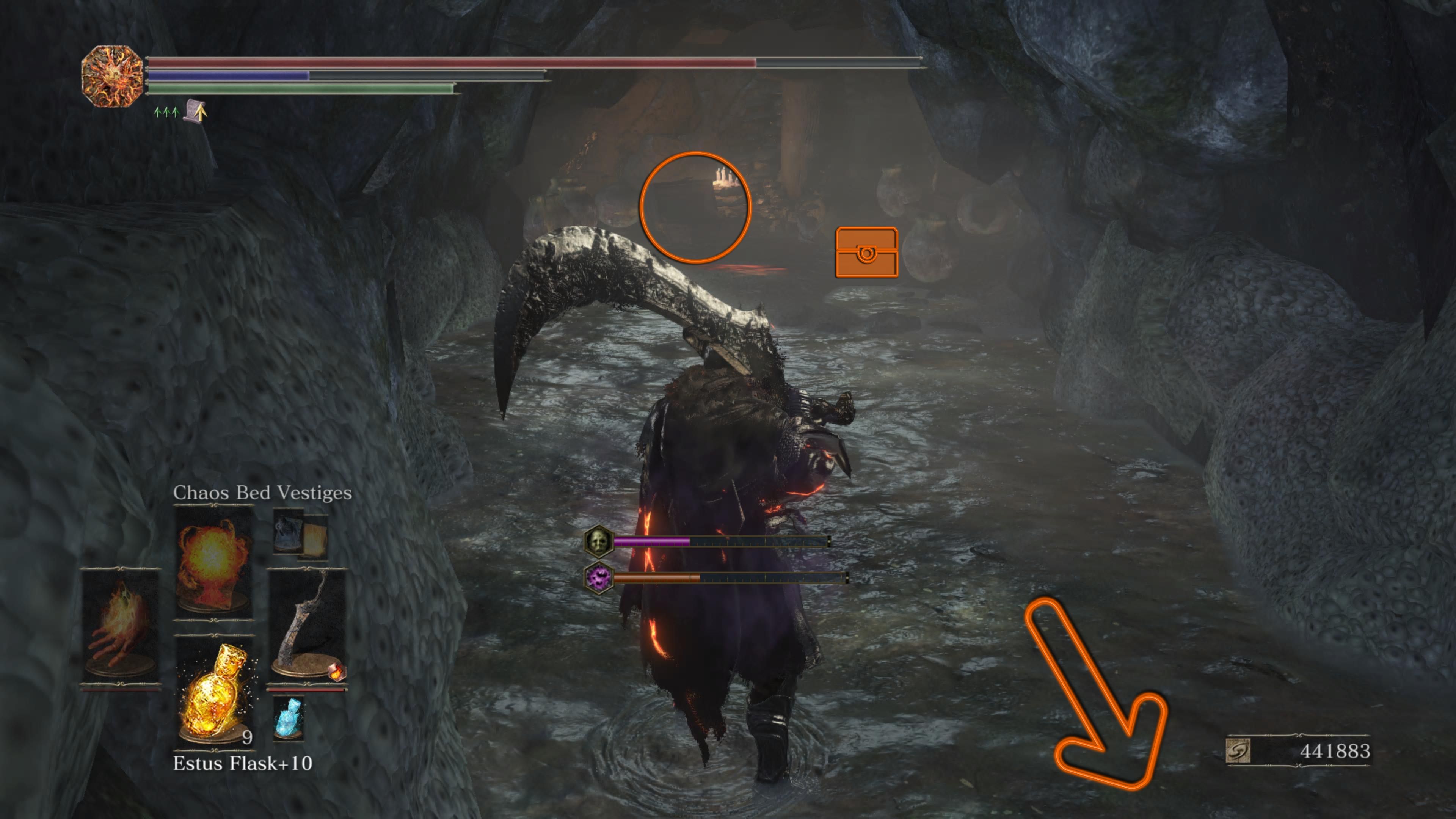 farron-keep-walkthrough-golden-scroll-location-1