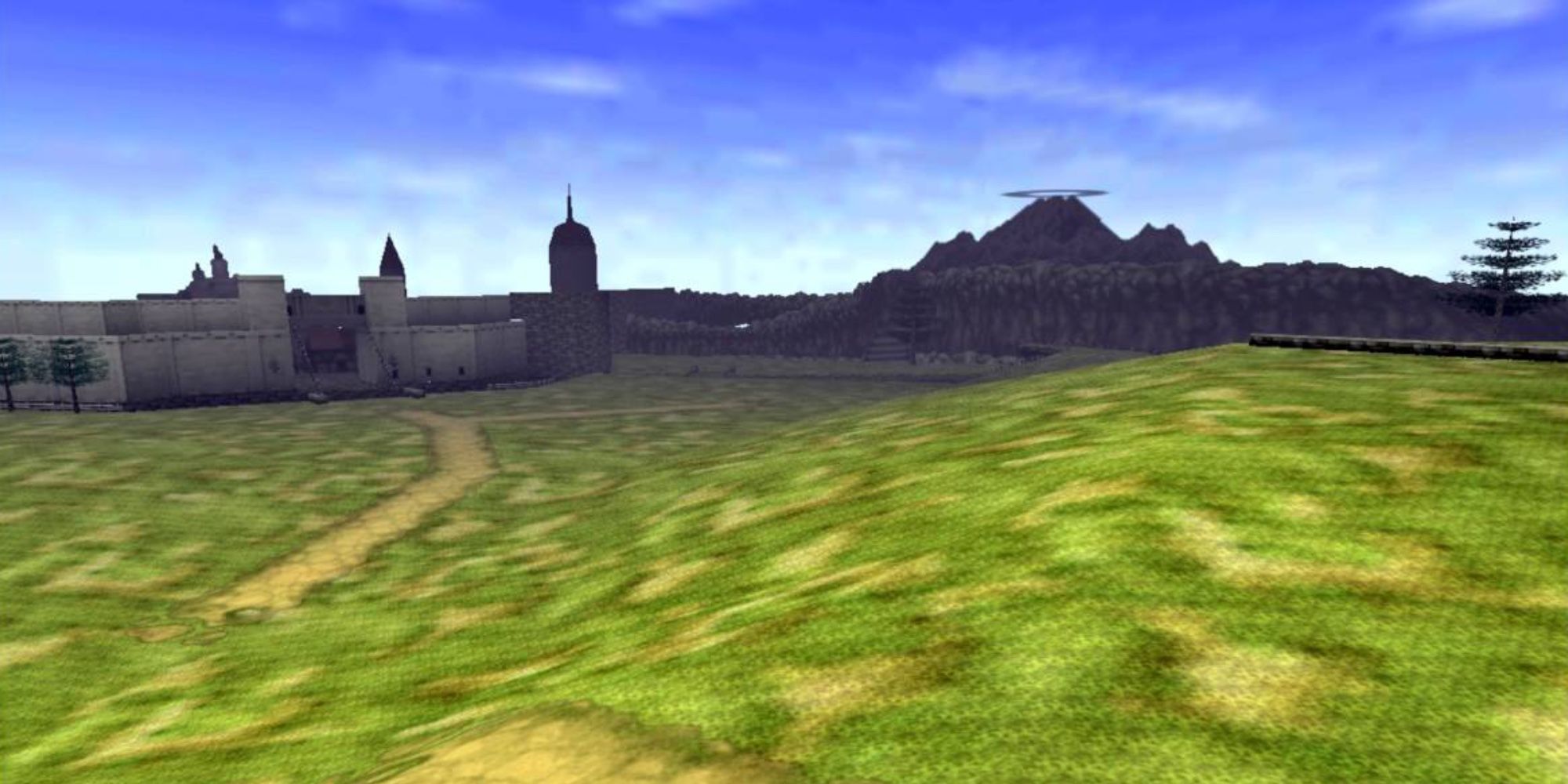 hyrule field in ocarina of time