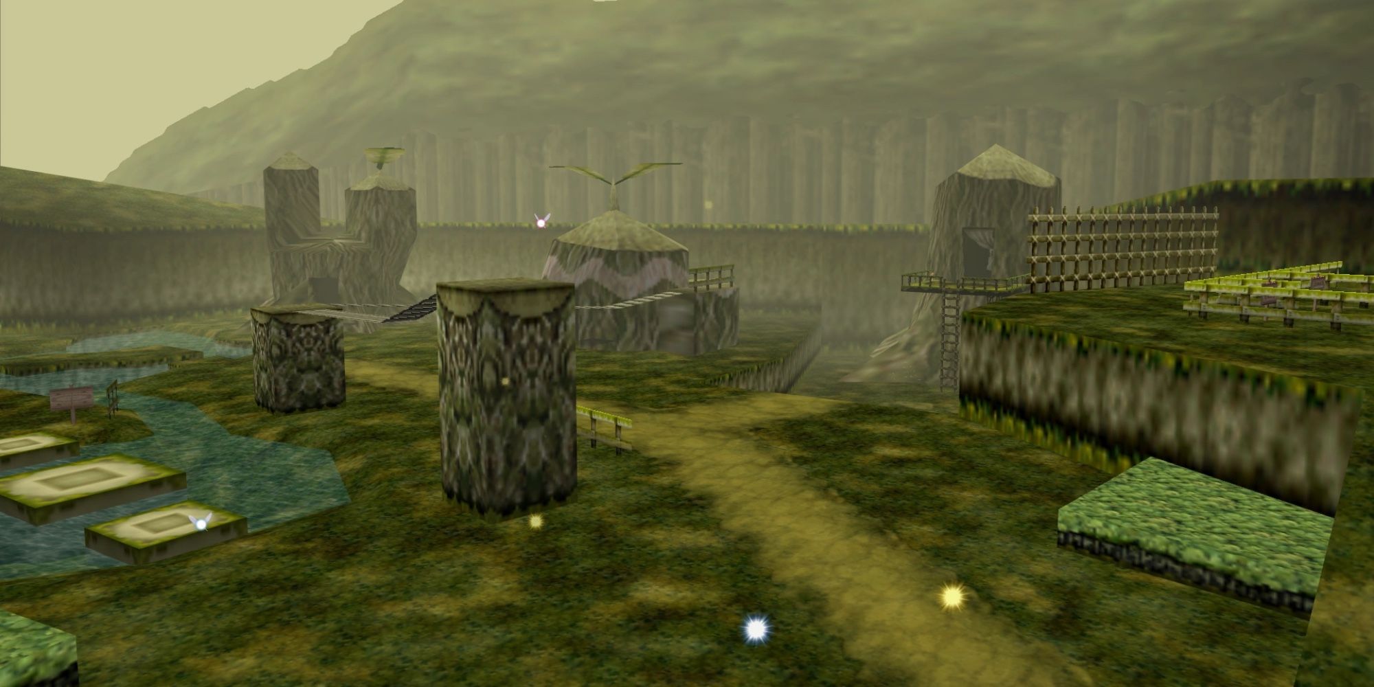kokiri village in ocarina of time