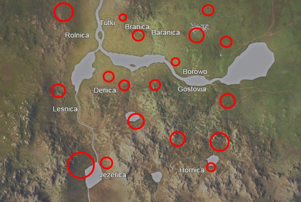 lynx locations on map
