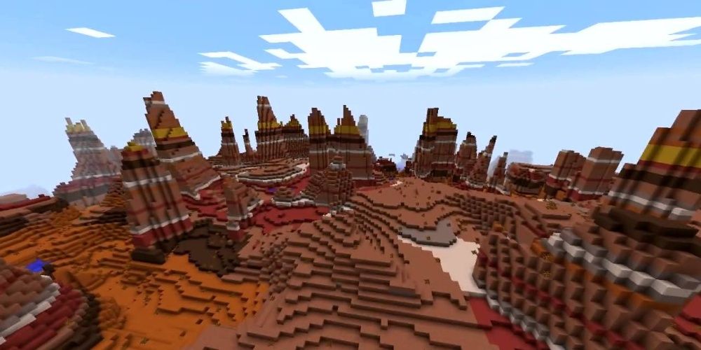 Minecraft 1.7 The Update That Changed The World Mesa Badlands Biome