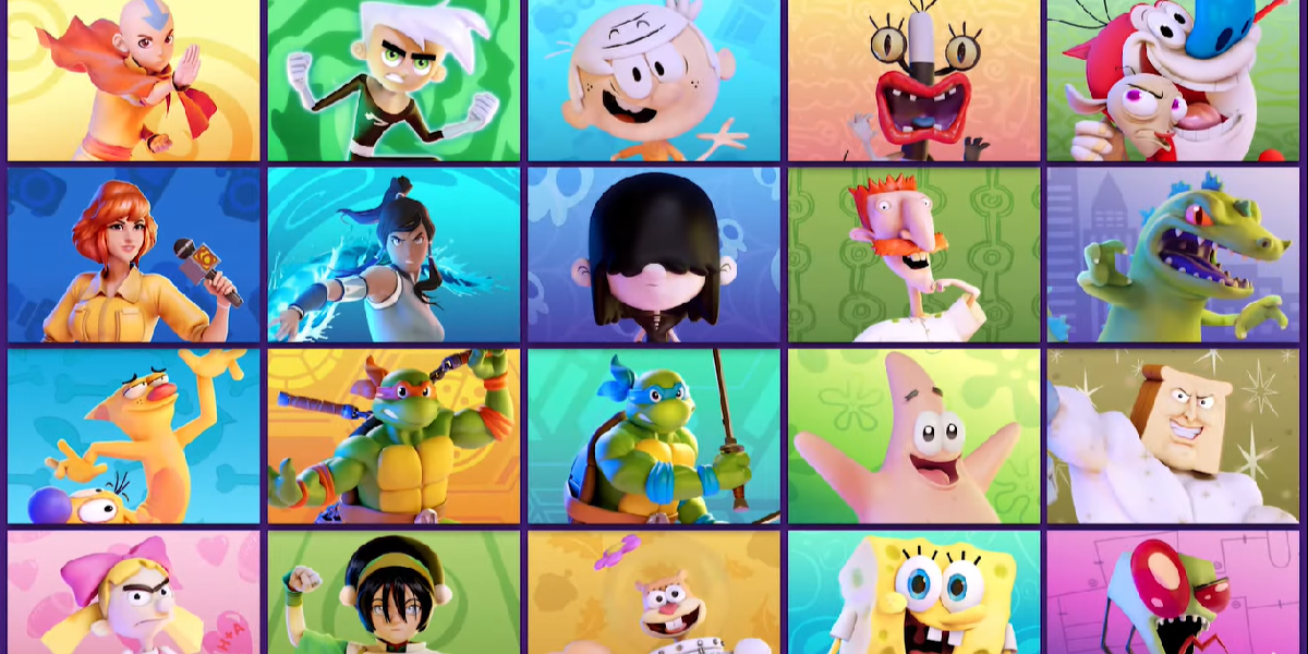 Nickelodeon All-Star Brawl Roster