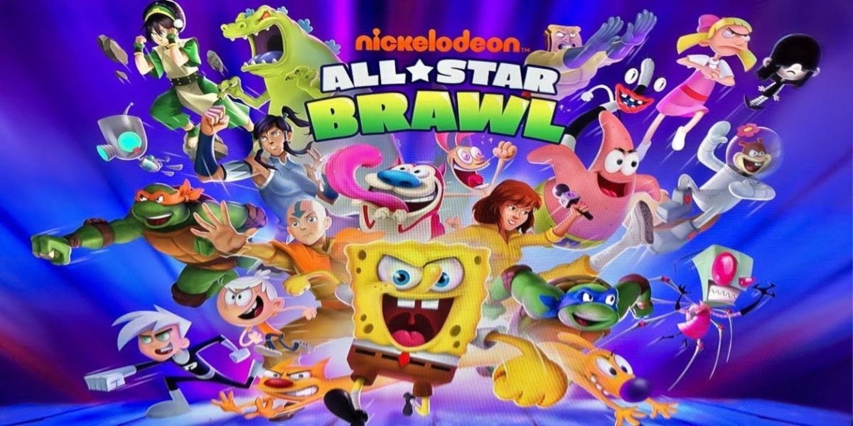 Nickelodeon All-Star Brawl Start Screen