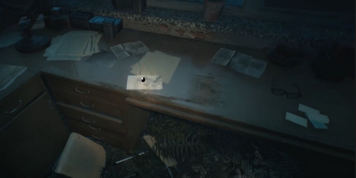 Richard's page diary lying on a desk