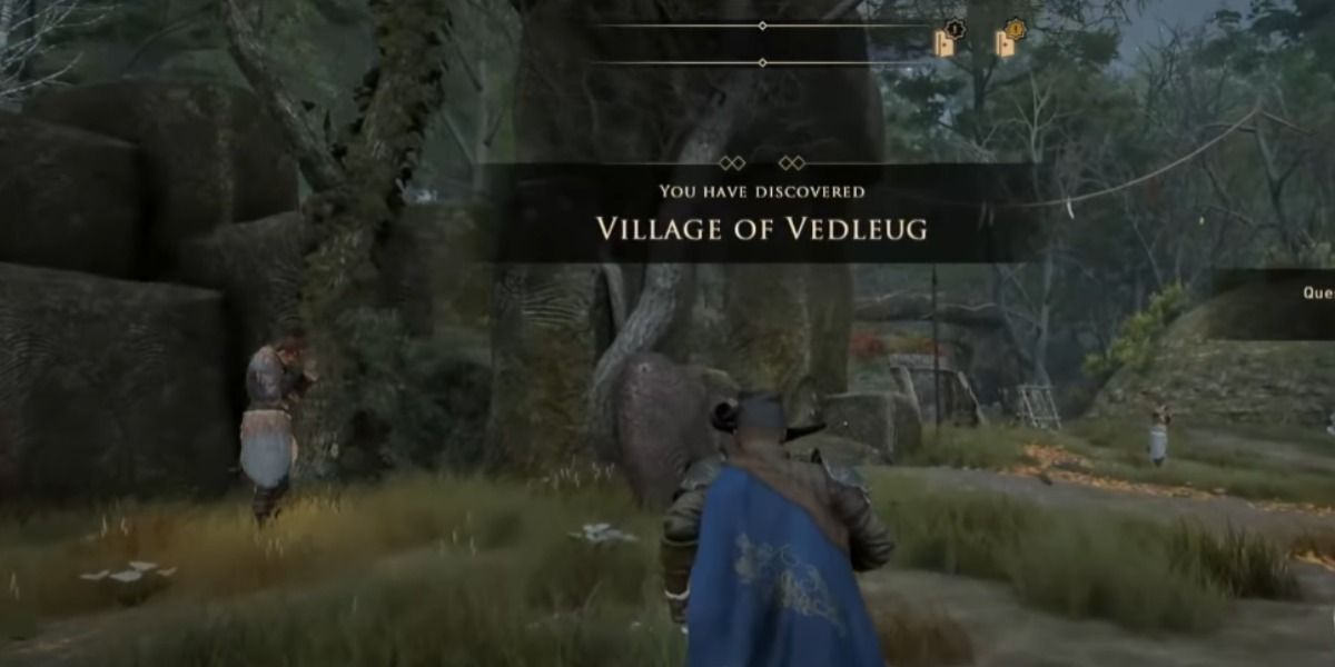 entering the village greedfall