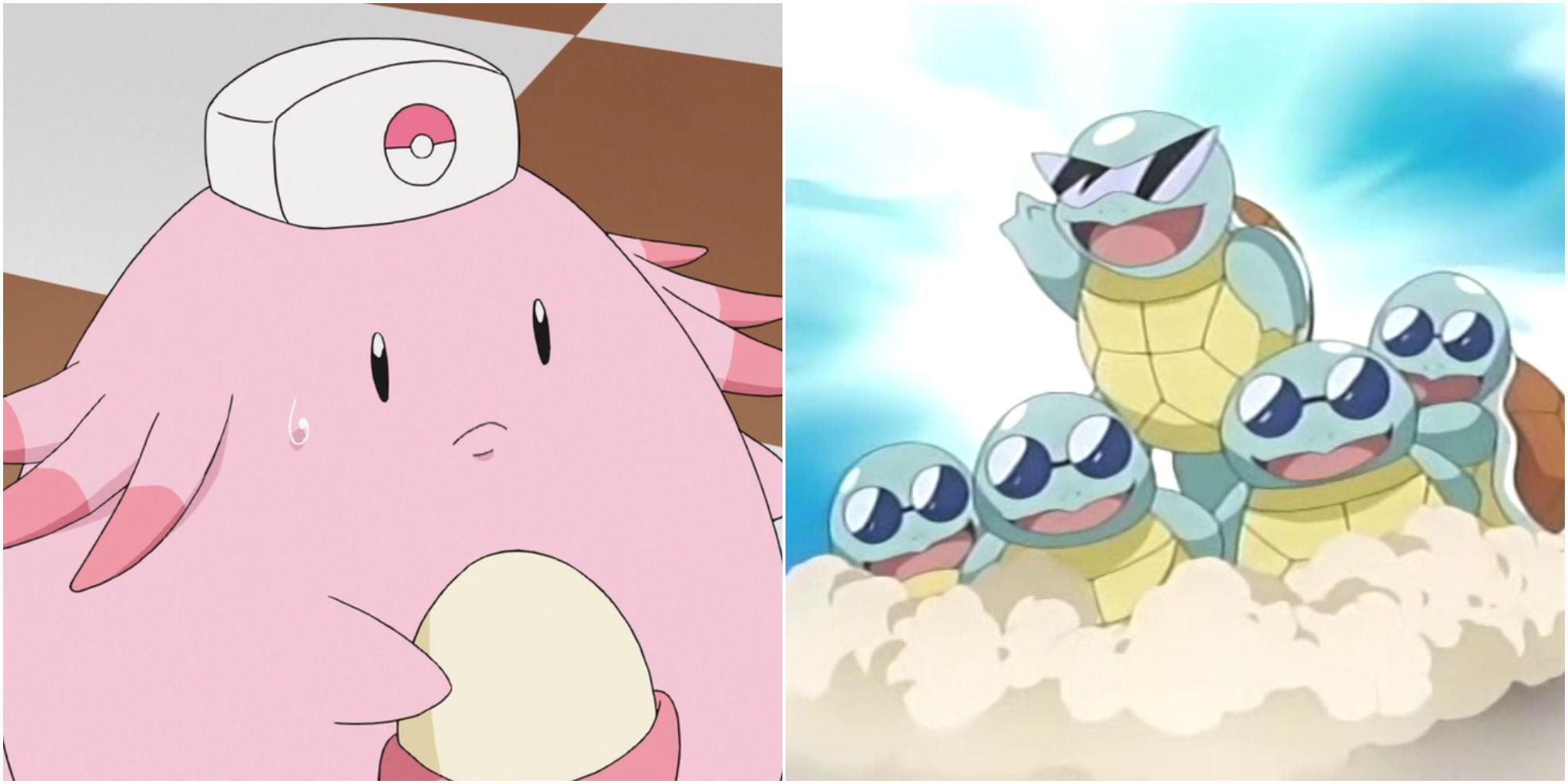 nurse joy chansey and squirtle squad