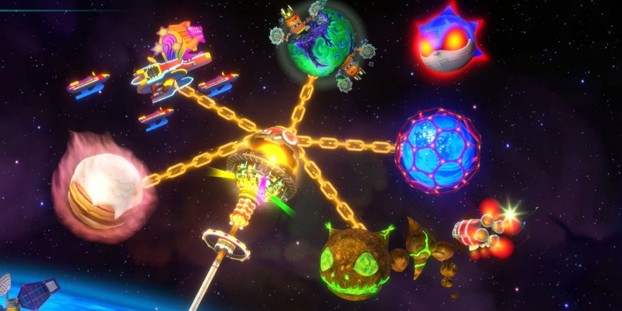 eggman's amusement park planets
