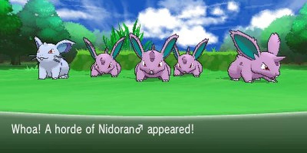 Pokemon Horde Battle Sweet Scent Shiny Hunting
