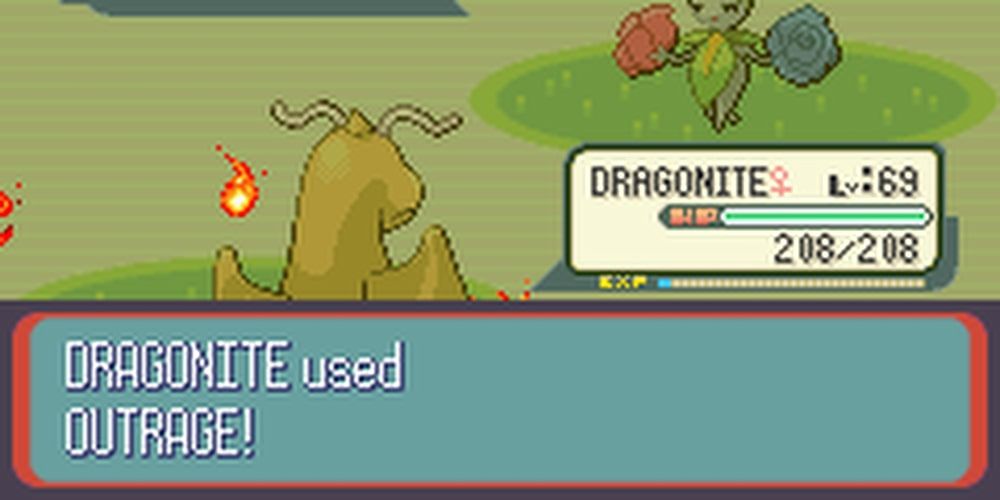 Pokemon Dragonite Signature Move Outrage