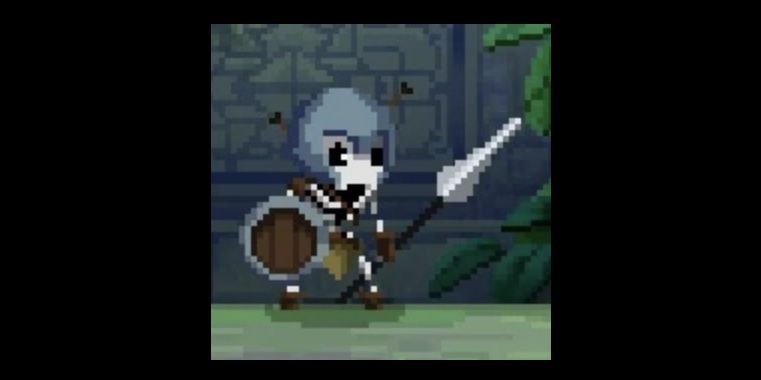 skeleton pike skull in skul the hero slayer