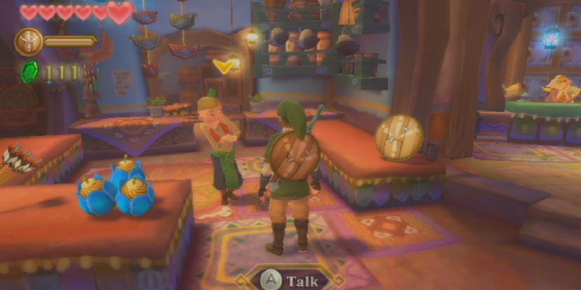 the shop building in skyward sword