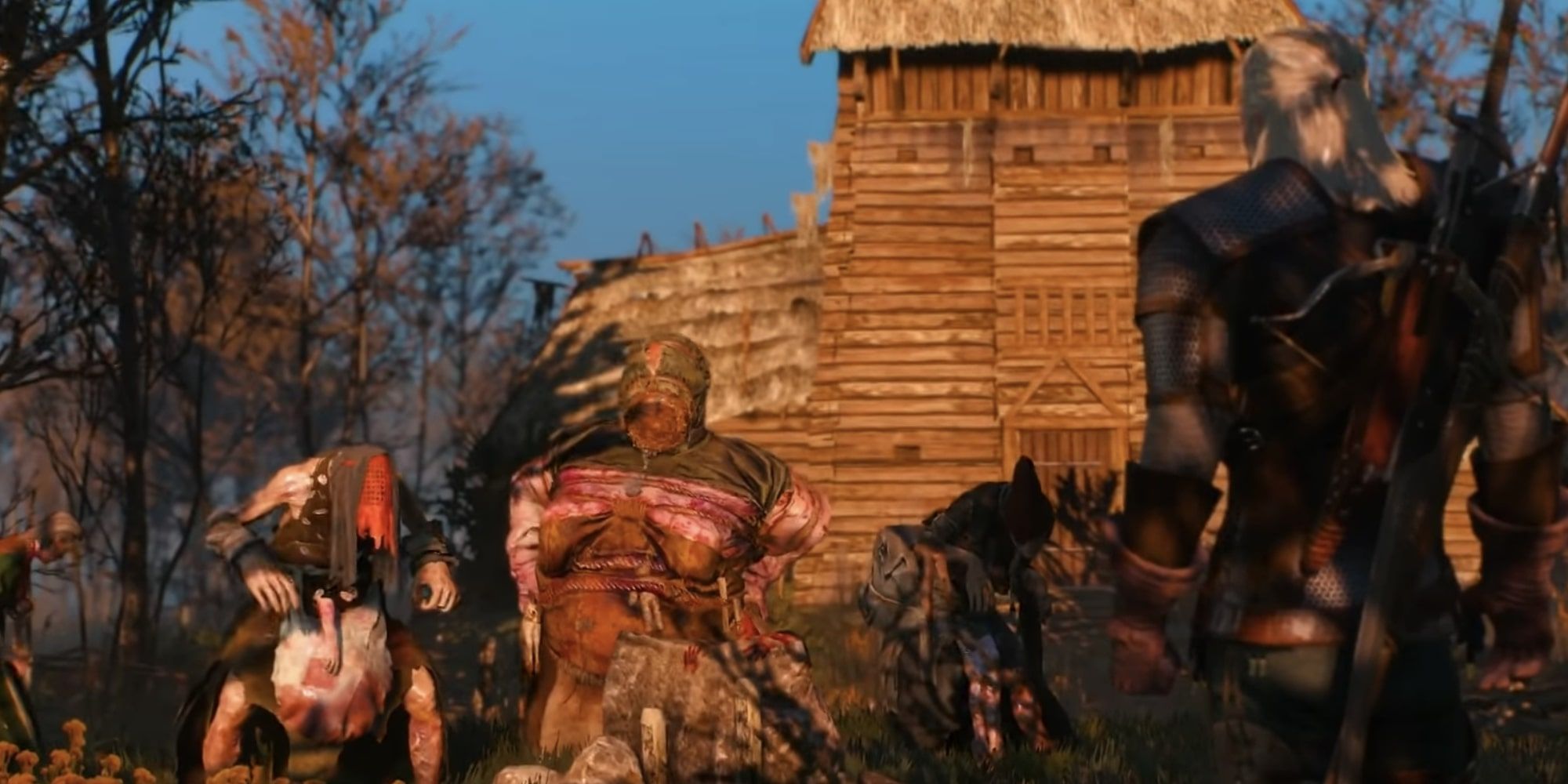 Witcher 3 Geralt of Rivia meets the Ladies of the Wood
