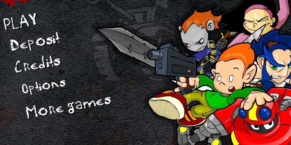 Newground Rumble title screen