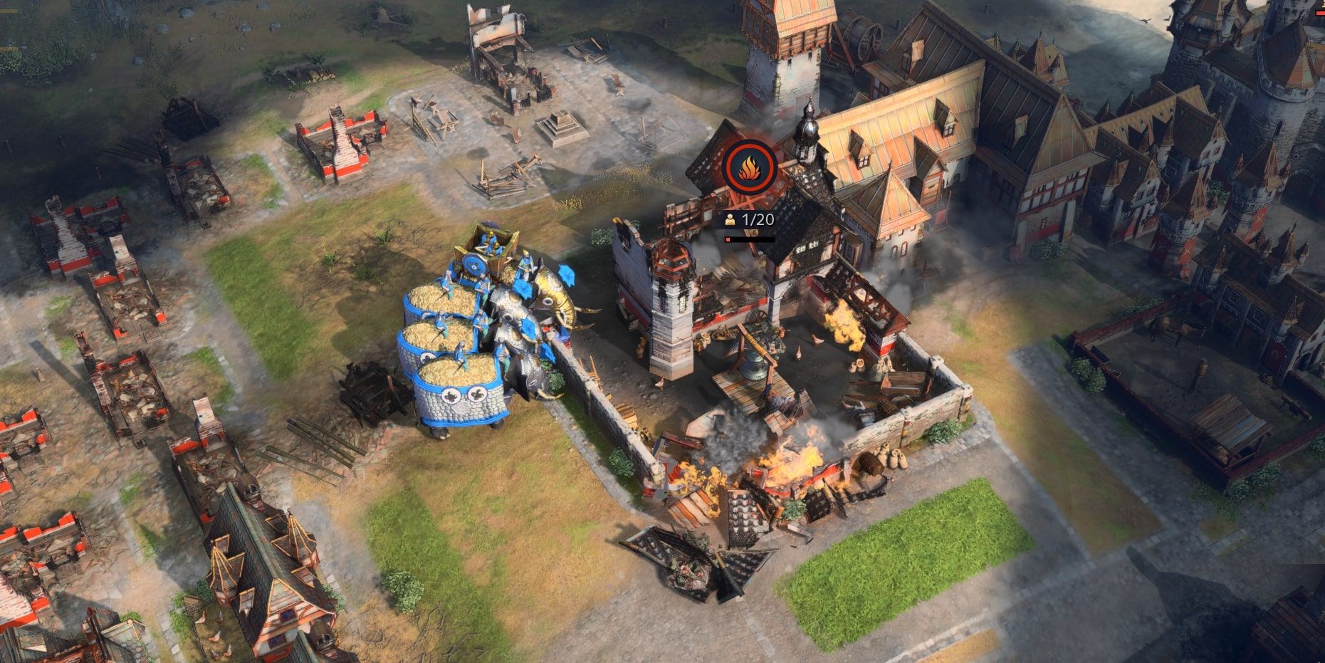 Tower War Elephants in Age of Empires IV