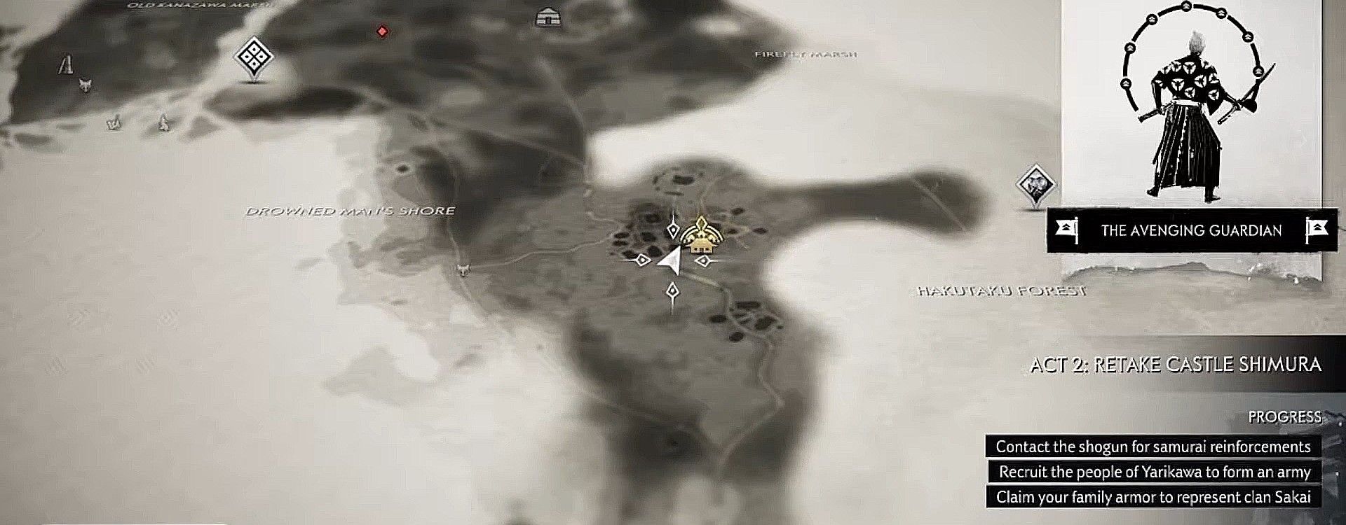 Ghost of Tsushima Akashima Village Record location