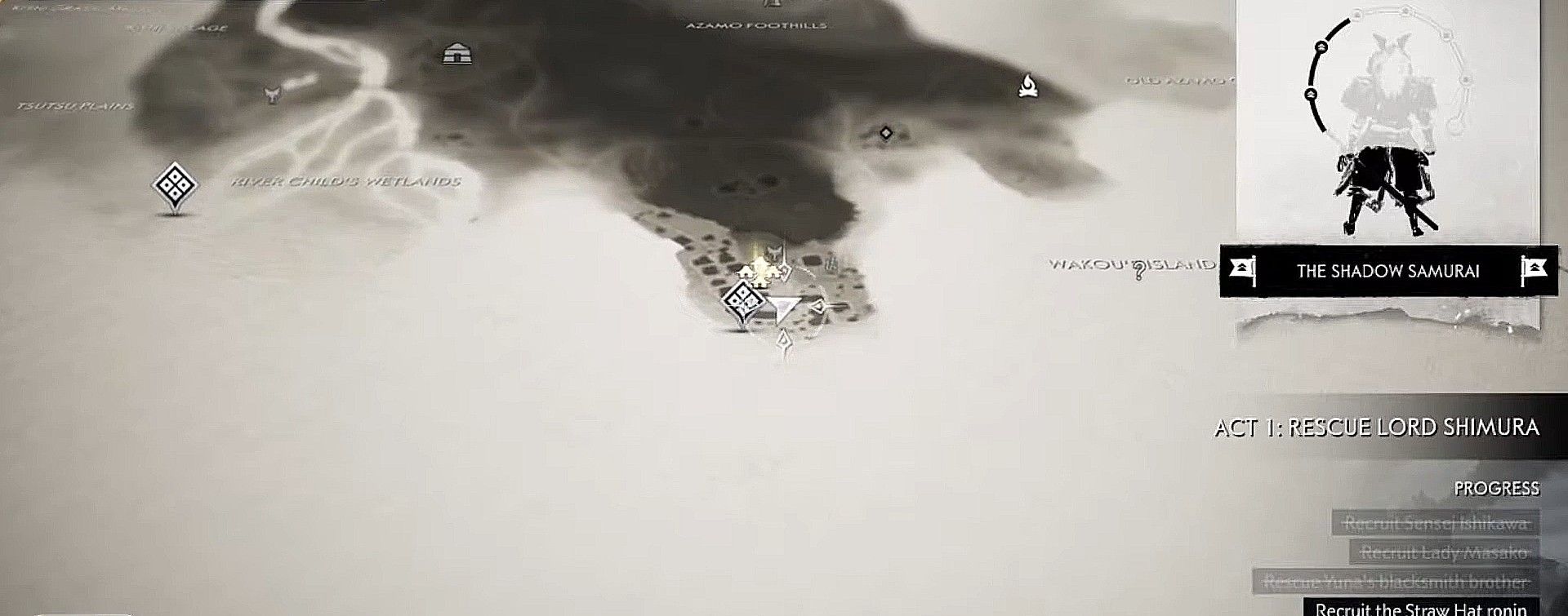 Ghost of Tsushima Azamo Bay Record 2 Location