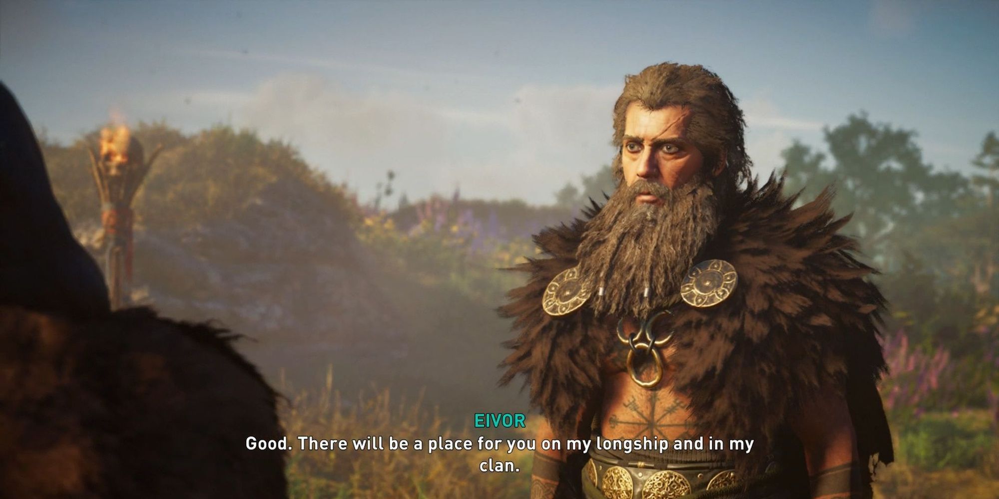 Assassin's Creed Valhalla screenshot Bjorn making Choice To Join Raven Clan