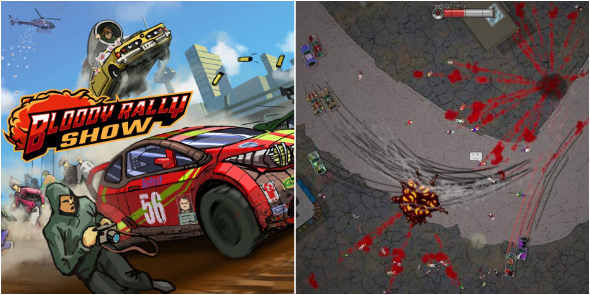Blood Rally Show Cover & Gameplay