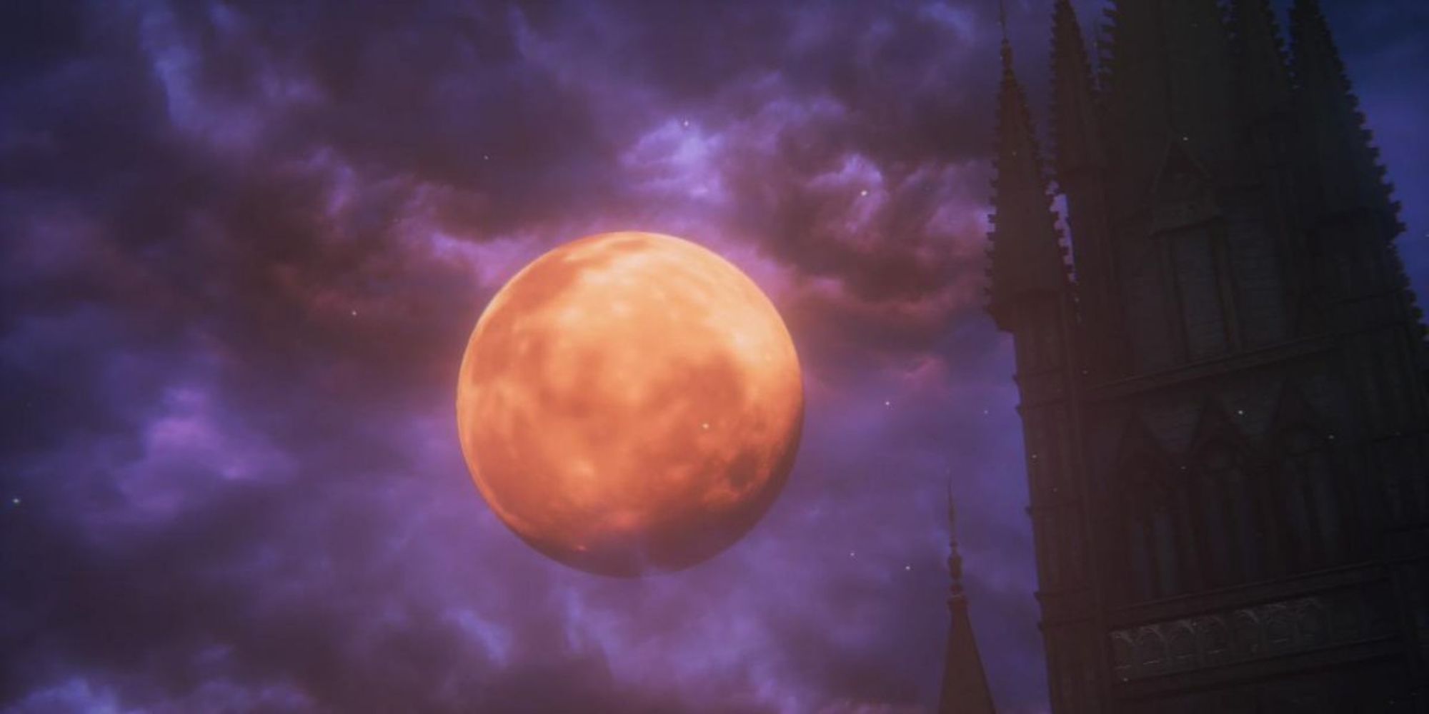 Bloodborne Paleblood Moon after the defeat of Rom