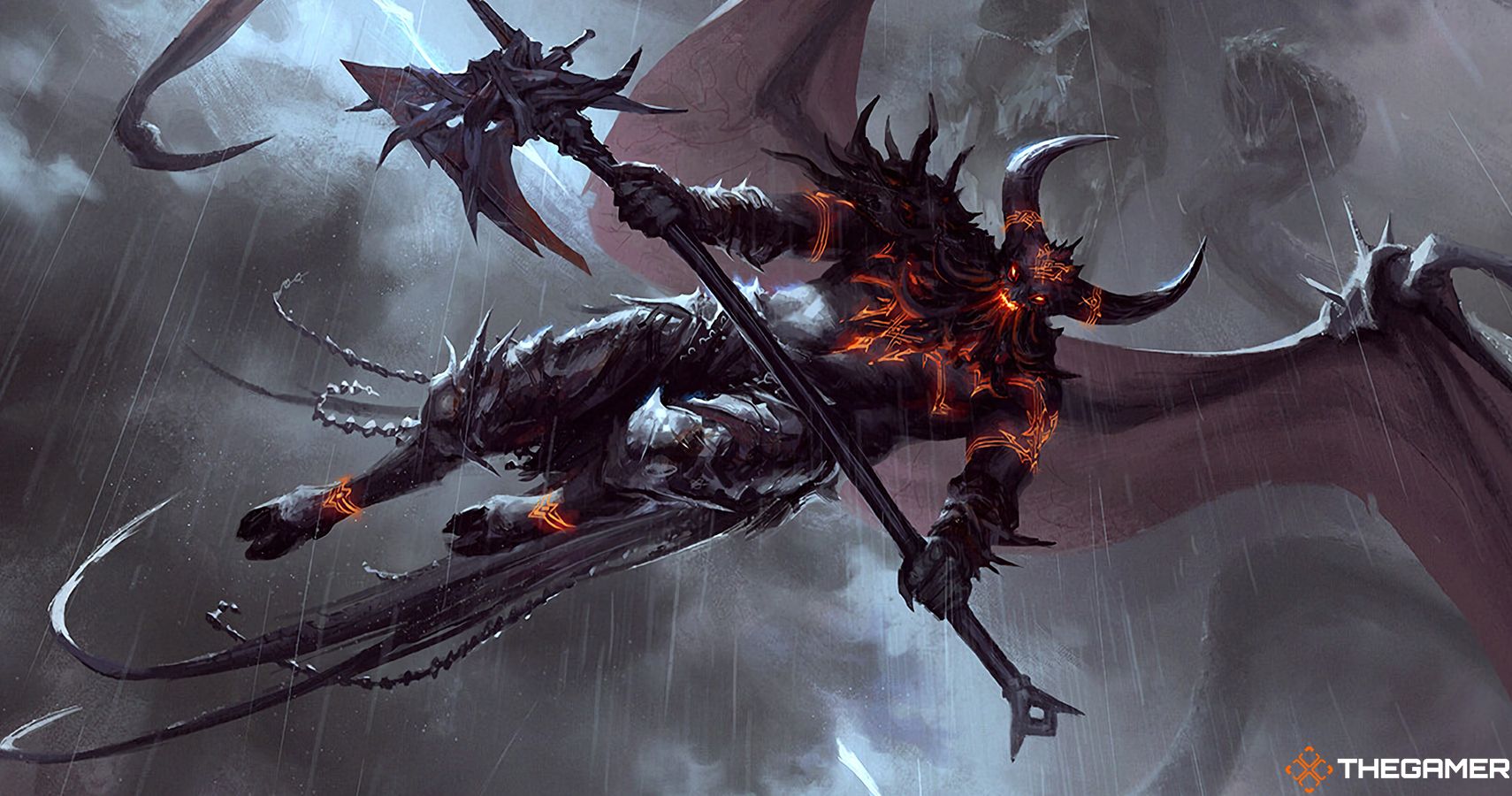 Burning-Rune Demon by Andrew Mar